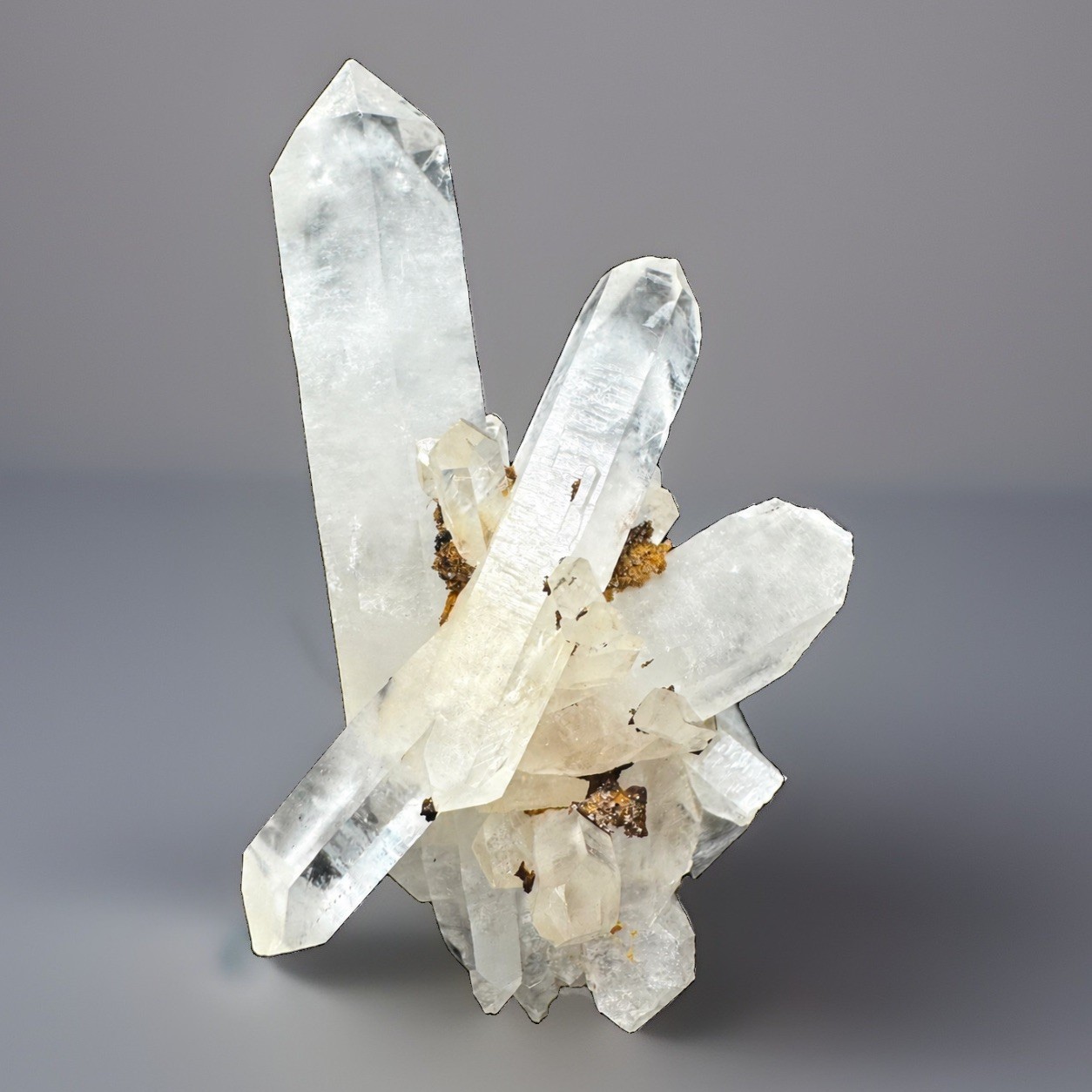 “Hidden Peaks” Hashupi Himalayan White Veil Mountain Frosted Quartz Crystal