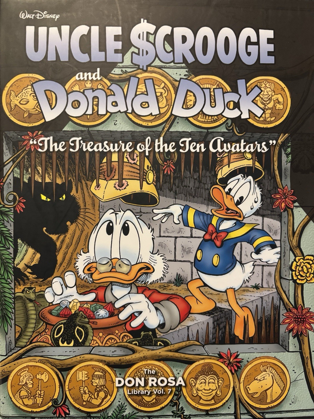 The Don Rosa Library Vol. 7 Uncle Scrooge Donald Duck HARDCOVER BOOK Disney 2017
