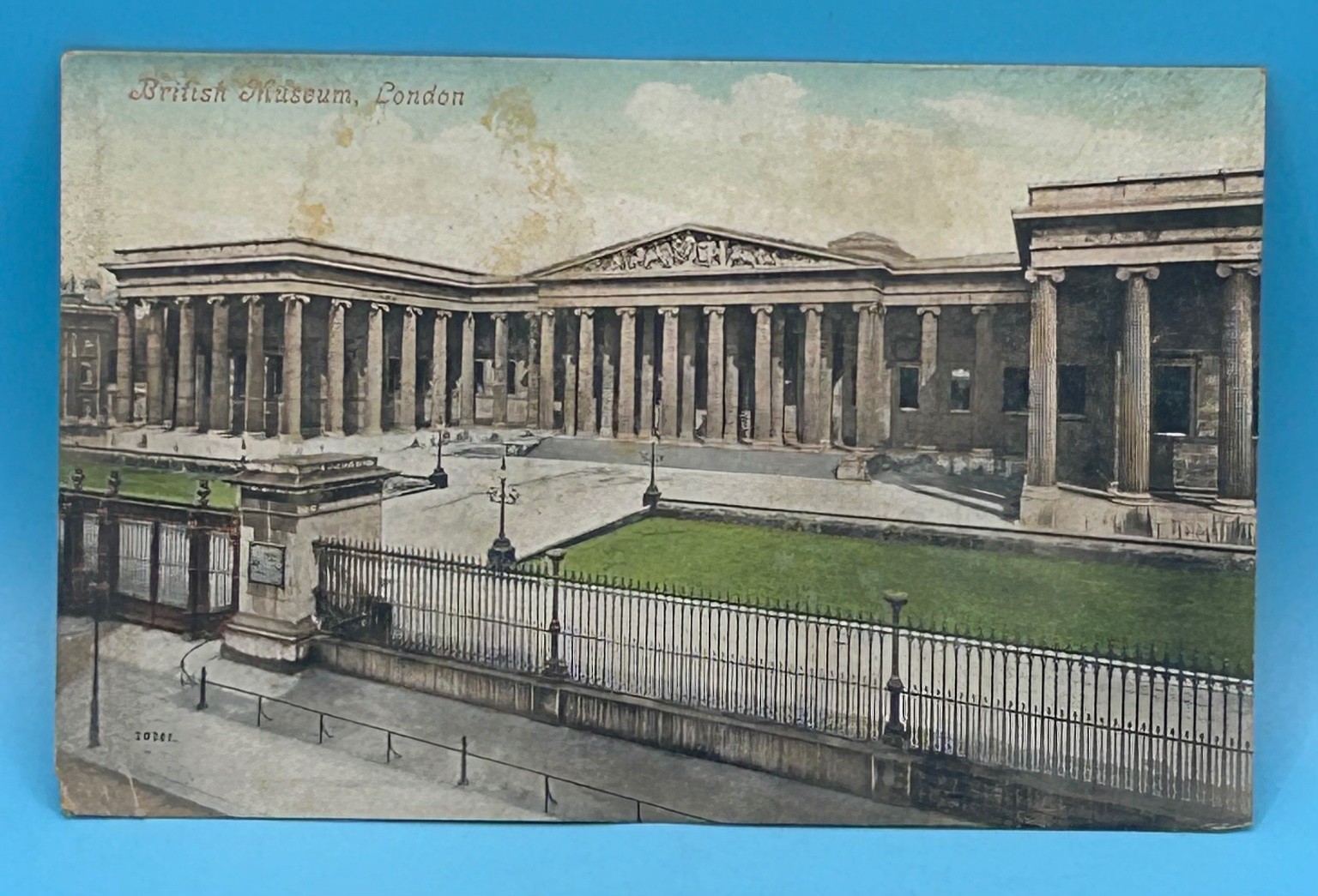 Vintage British Museum London UK Postcard Valentin & Seiler Unposted
