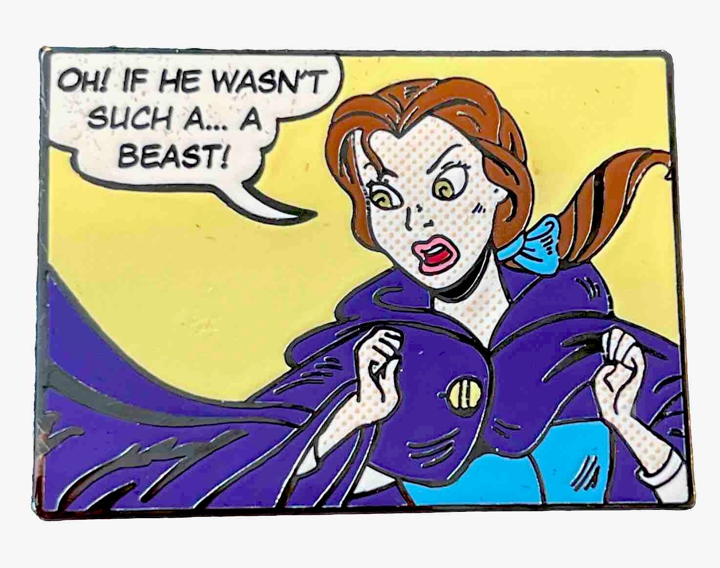 Disney Shopping Belle Graphic Novel Comic LE 250 Beauty & The Beast RARE Pin Disney Shopping Belle Graphic Novel Comic LE 250 Beauty & The Beast RARE Pin