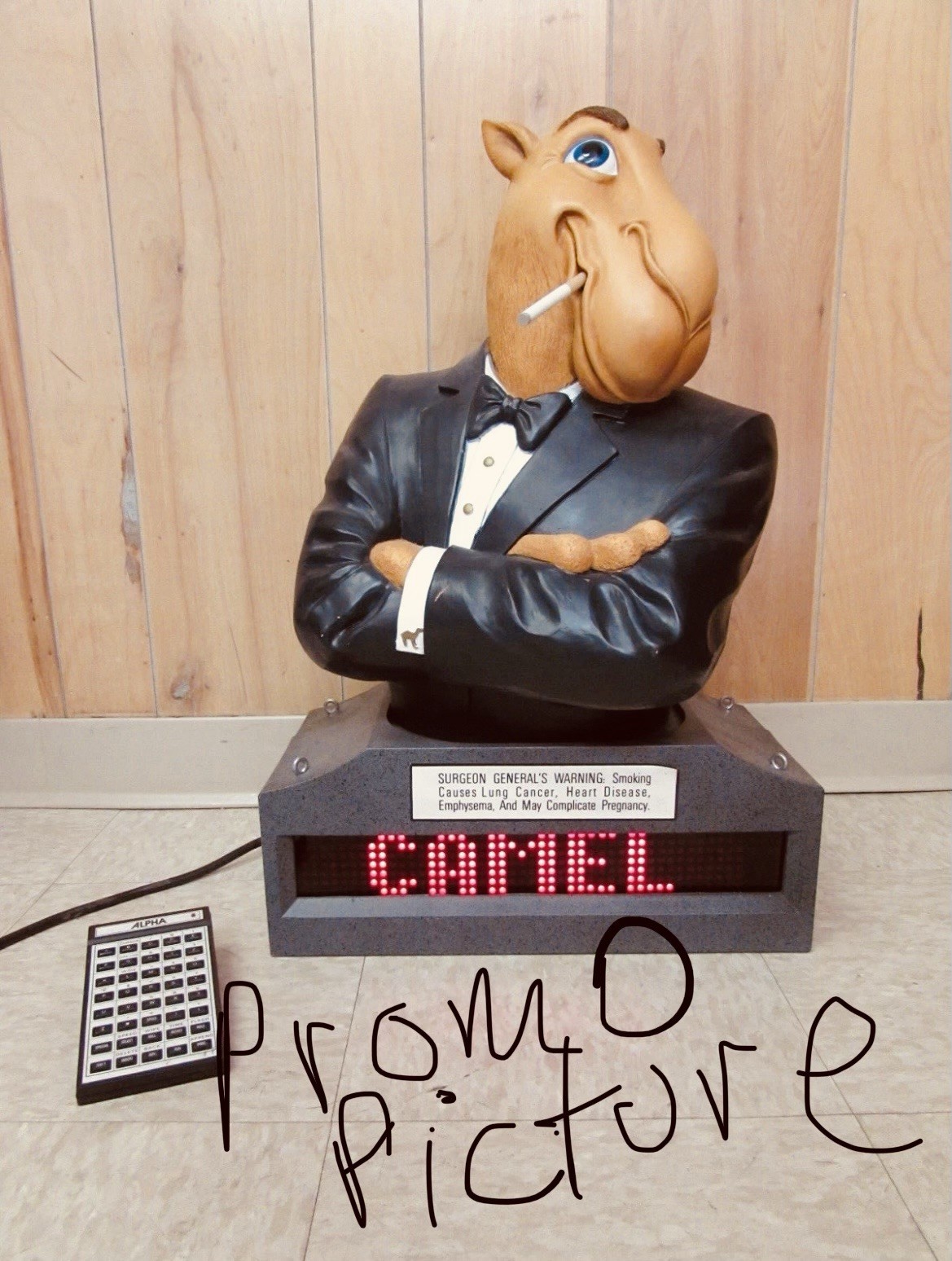 Joe Camel Statue 24 Joe Camel Statue 24