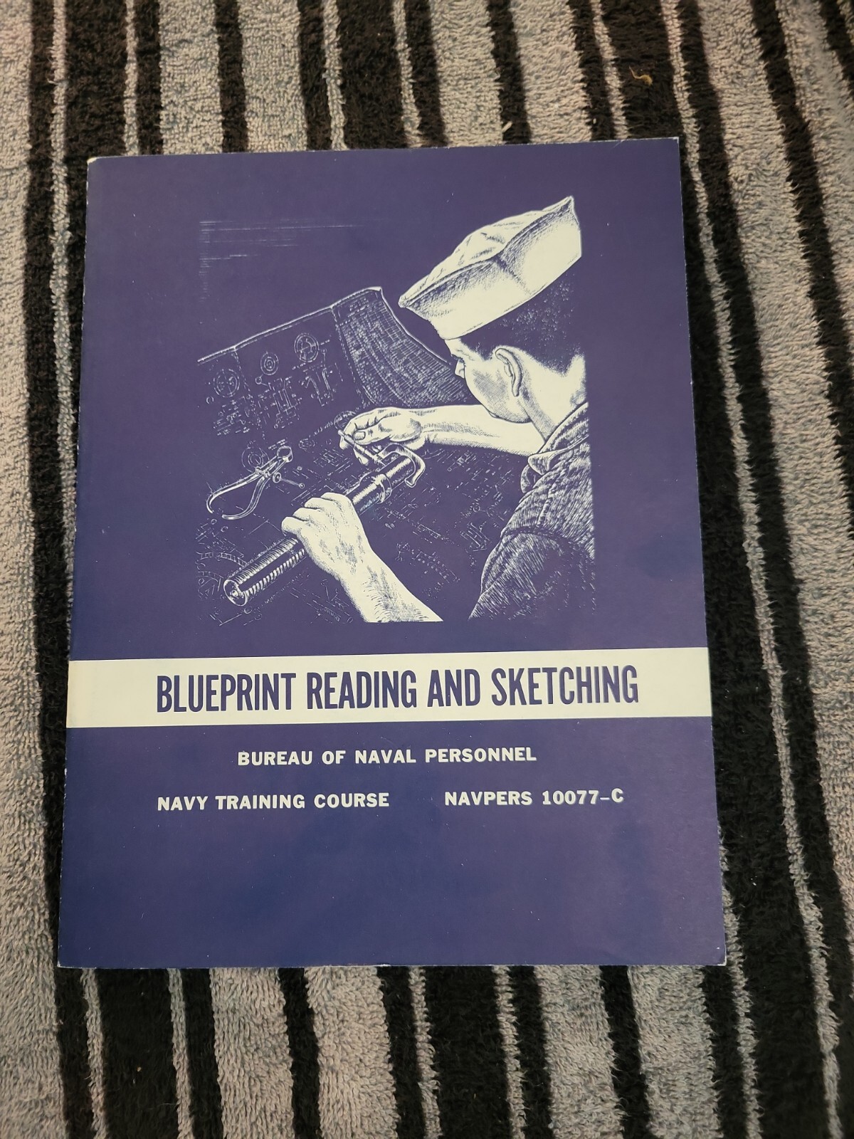Blueprint reading and sketching Navpers 10077-C Bureau of Navel Personal