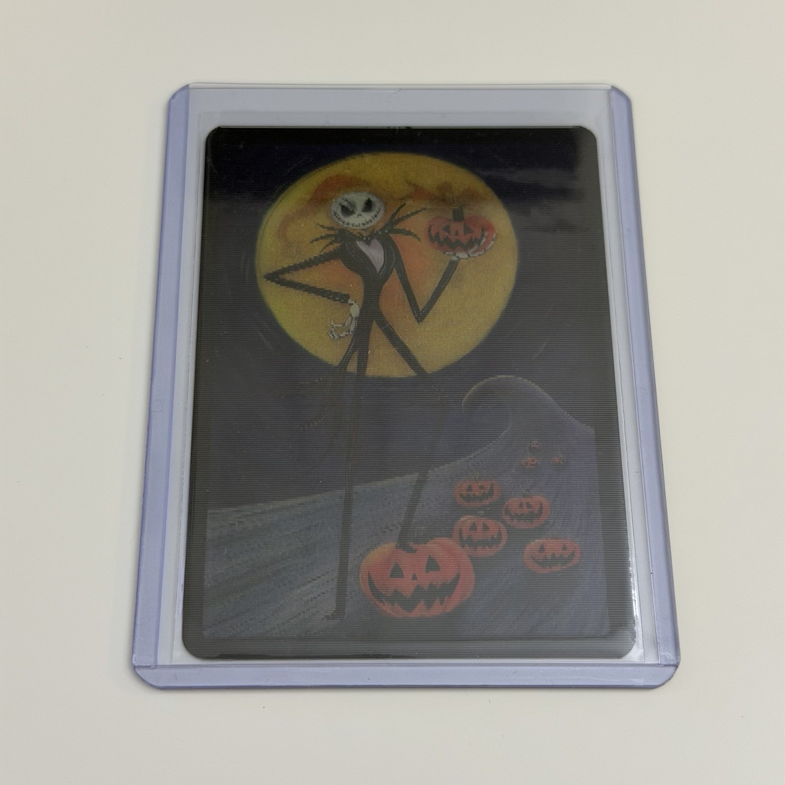 Disney Magic Key haunted Mansion 25th Anniversary Jack Skellington Lenticular