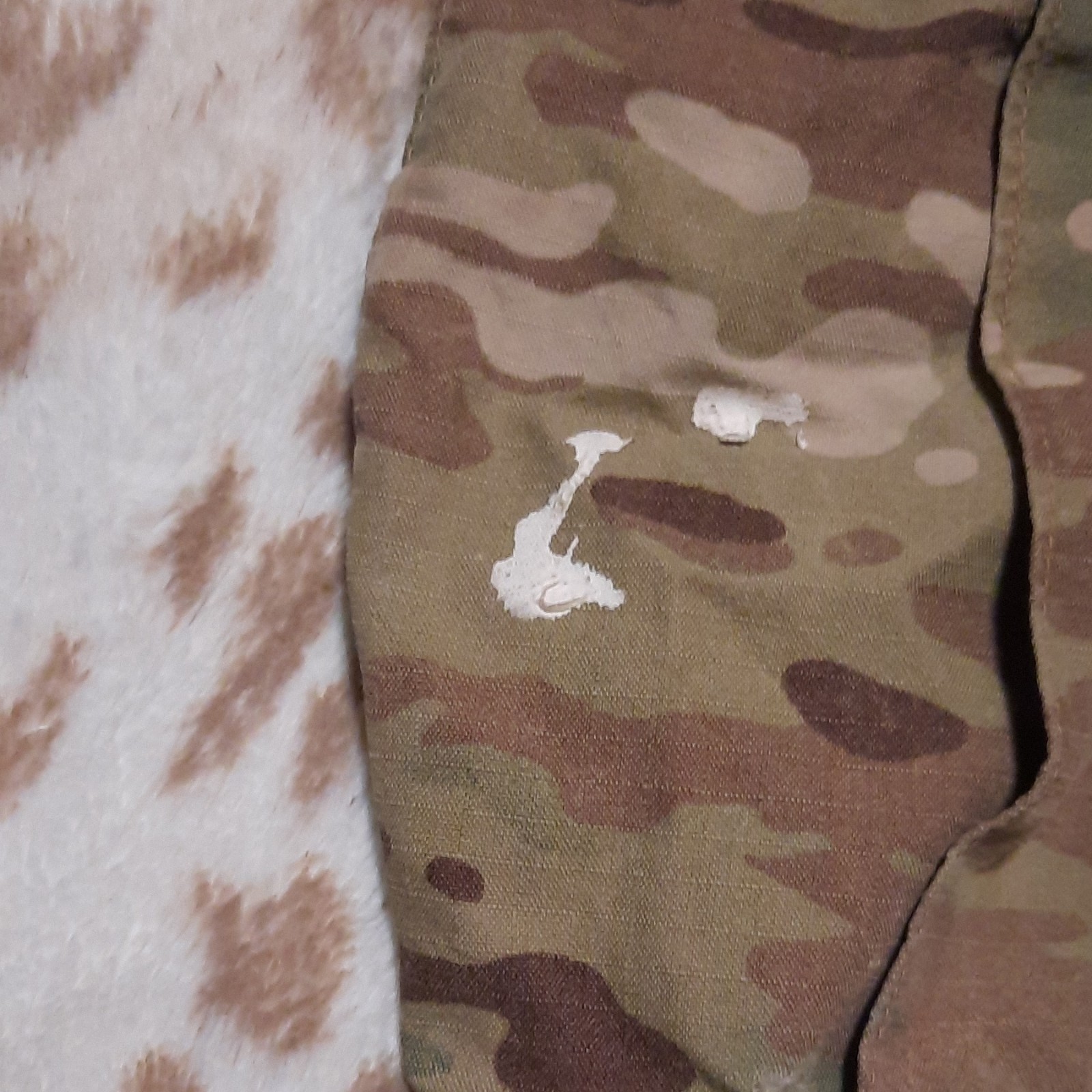 Multicam Camouflage Military Uniform Fabric Close-Up - Original Militaria