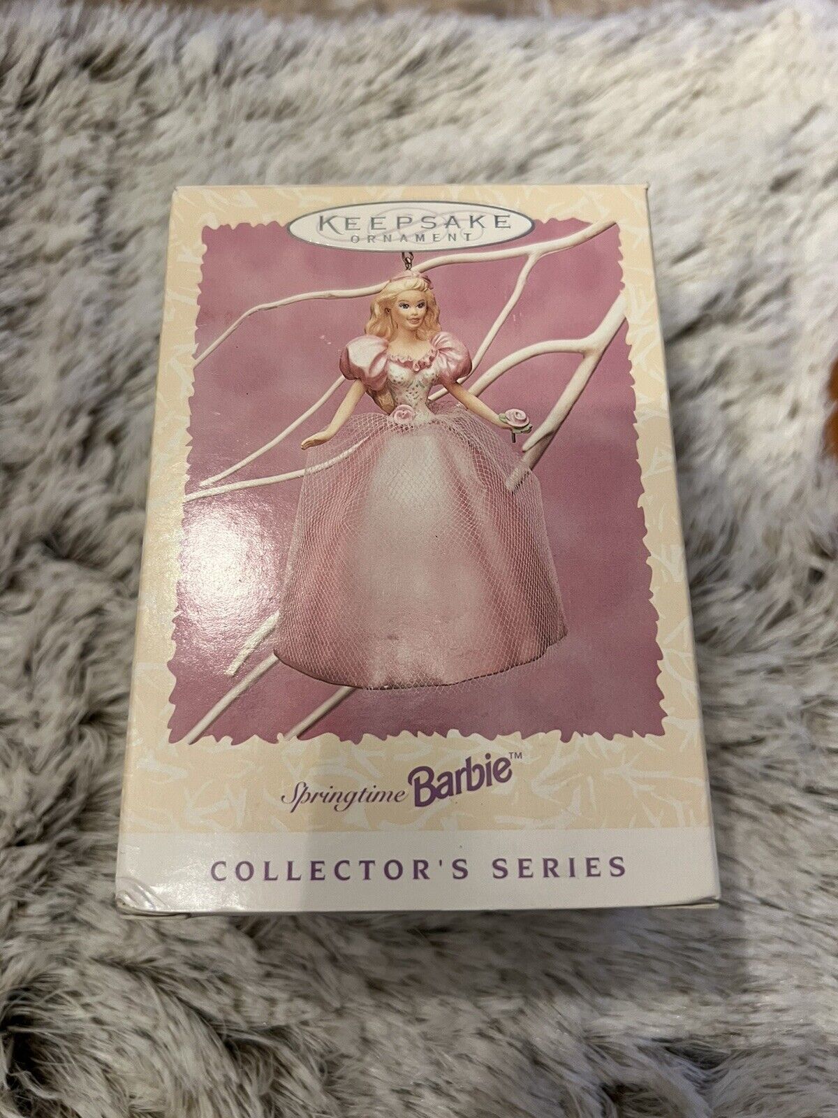 1996 Hallmark Keepsake Springtime Barbie Ornament  Collector's Series