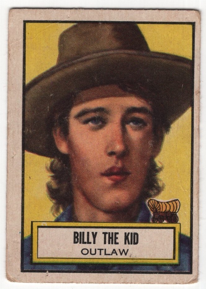 1954 Topps Look and See #63 Billy the Kid