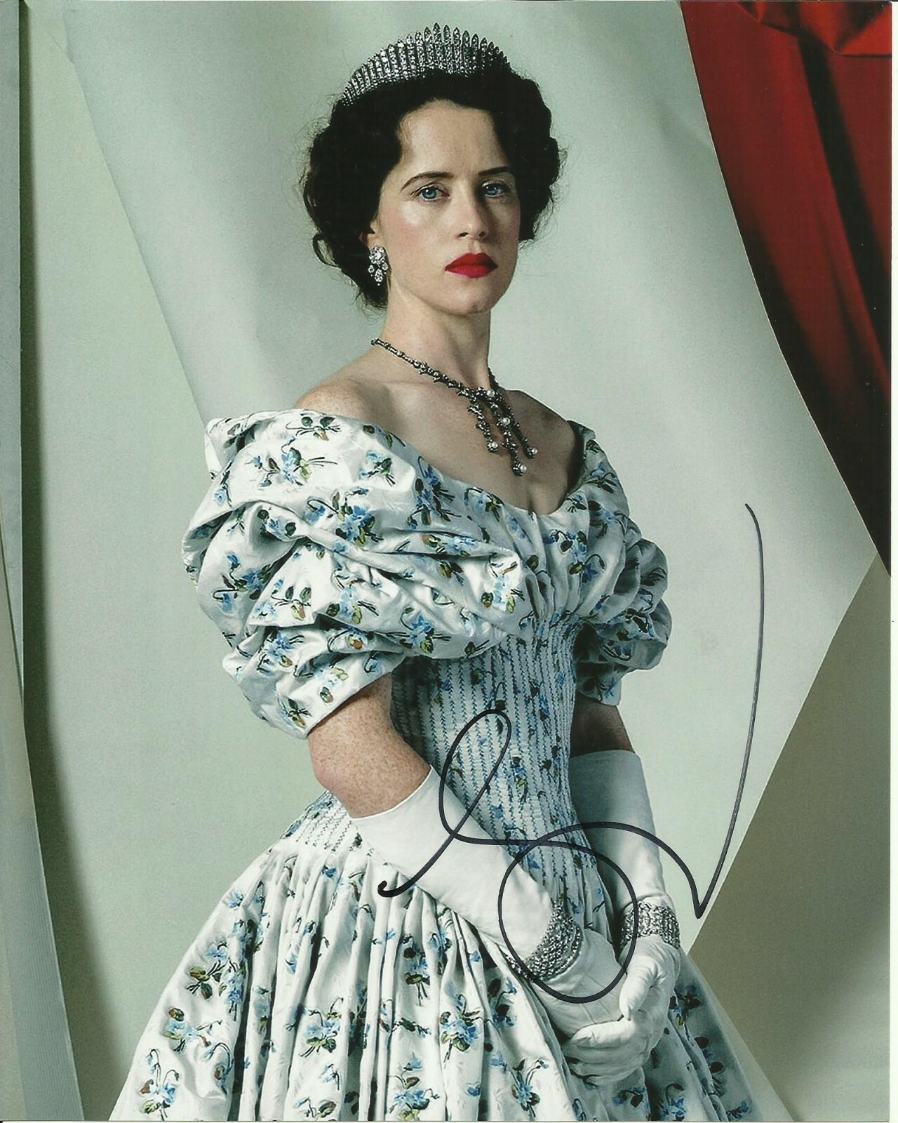 CLAIRE FOY SIGNED PHOTO THE CROWN