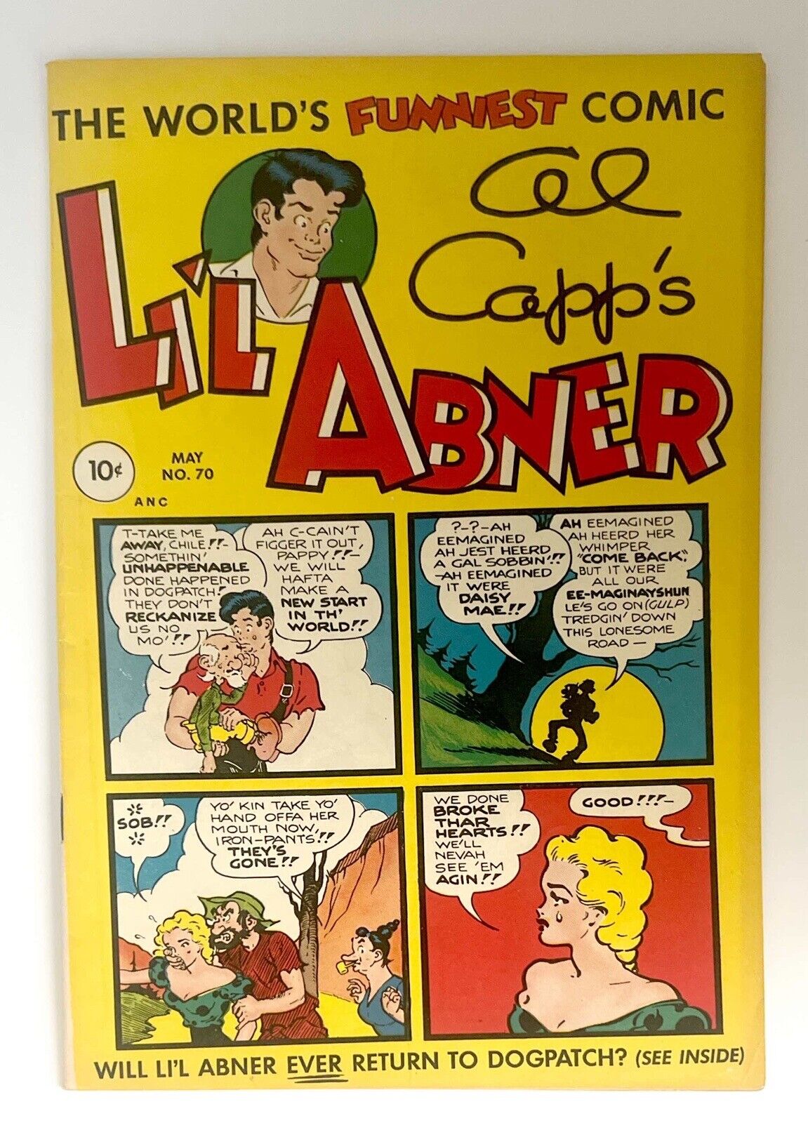 Al Capp's Li'l Abner #70 1949 Golden Age Toby Press