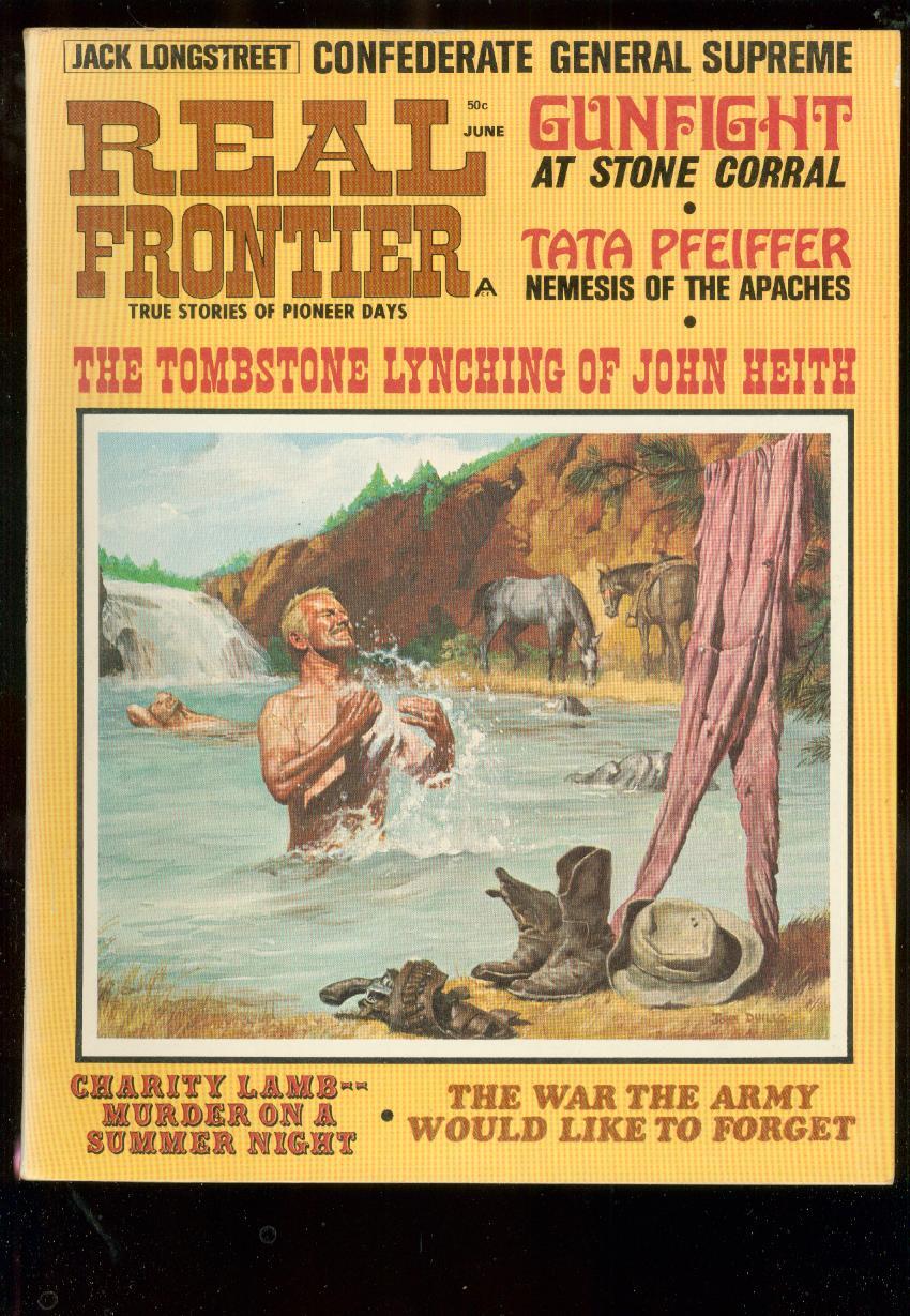 MAG: REAL FRONTIER MAG-JULY 1970-MODOC-JACK LONGSTREET-PULP FN