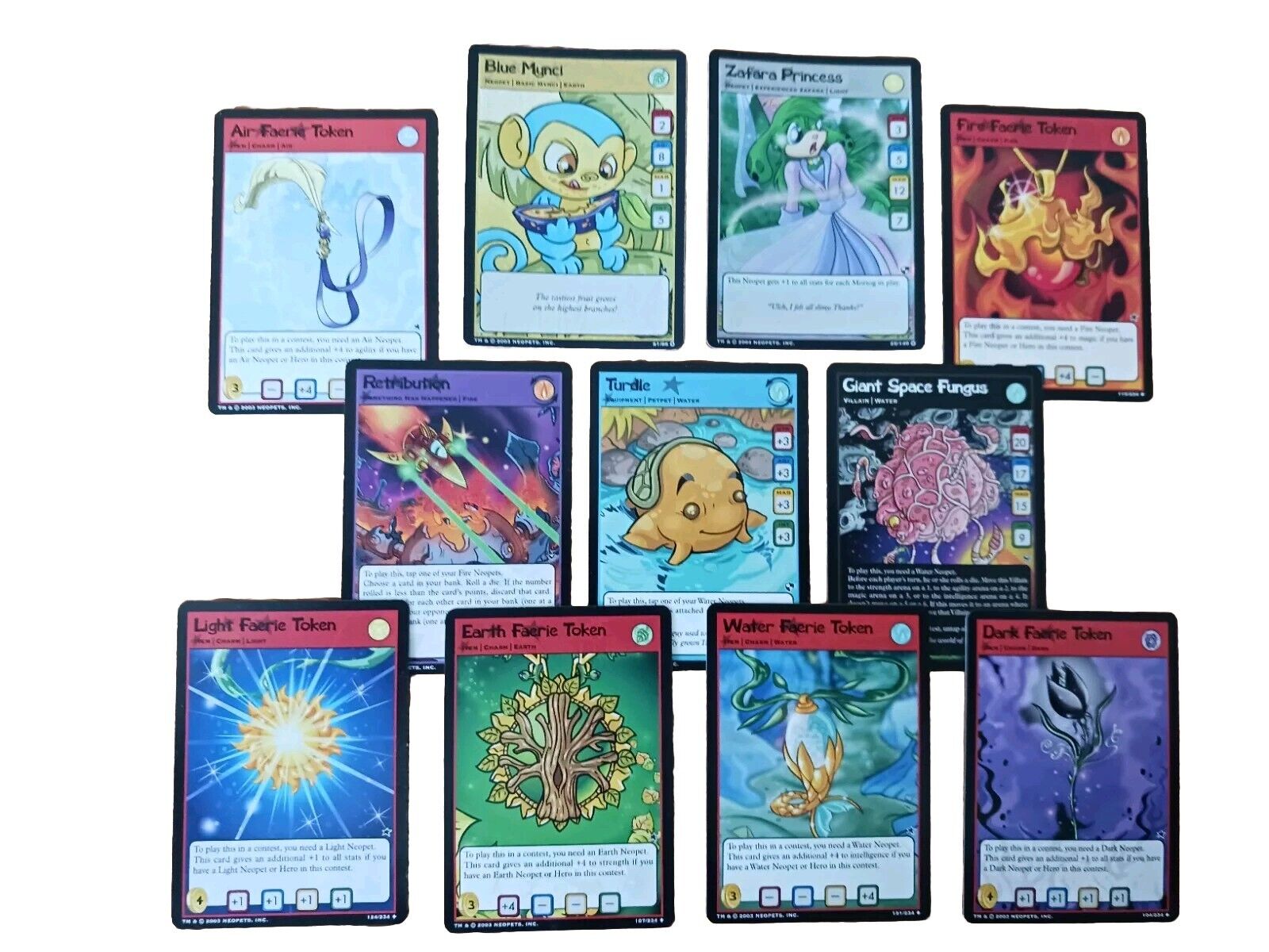 Neopets Trading Card Lot 30+ Cards