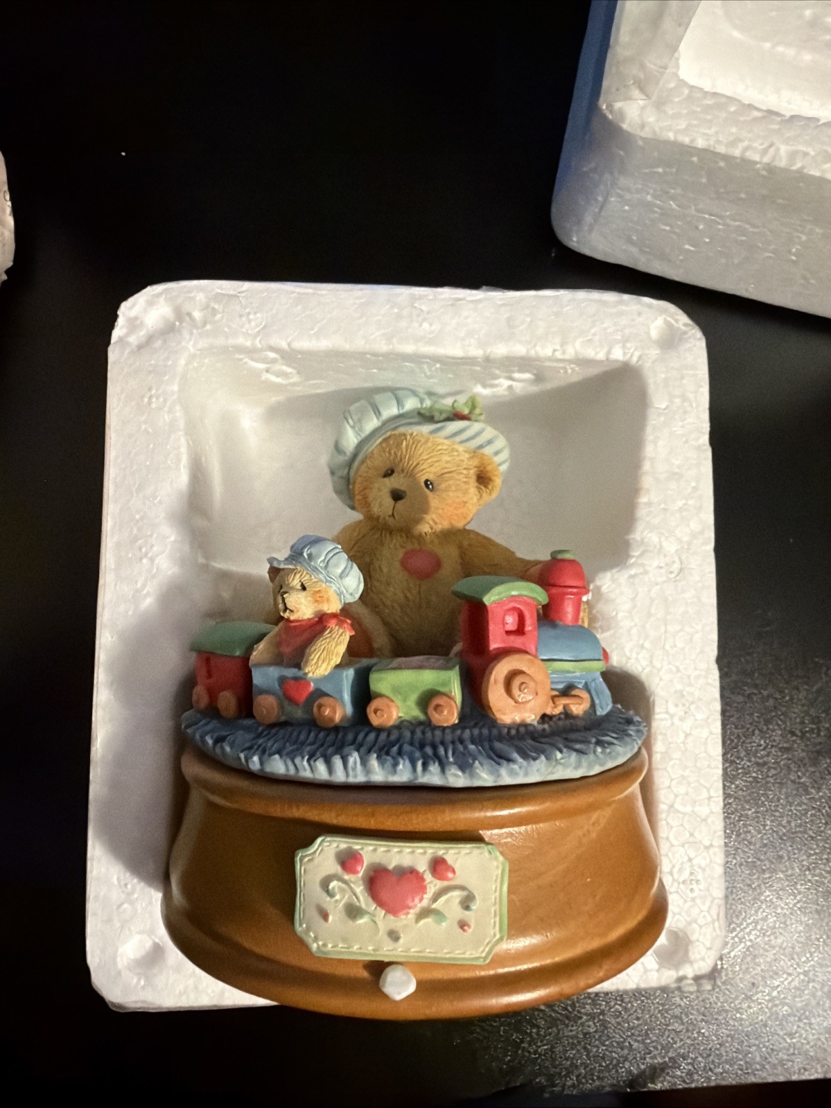 NEW Cherished Teddies -Christmas Train  Musical: Santa Claus Is Coming - 912964