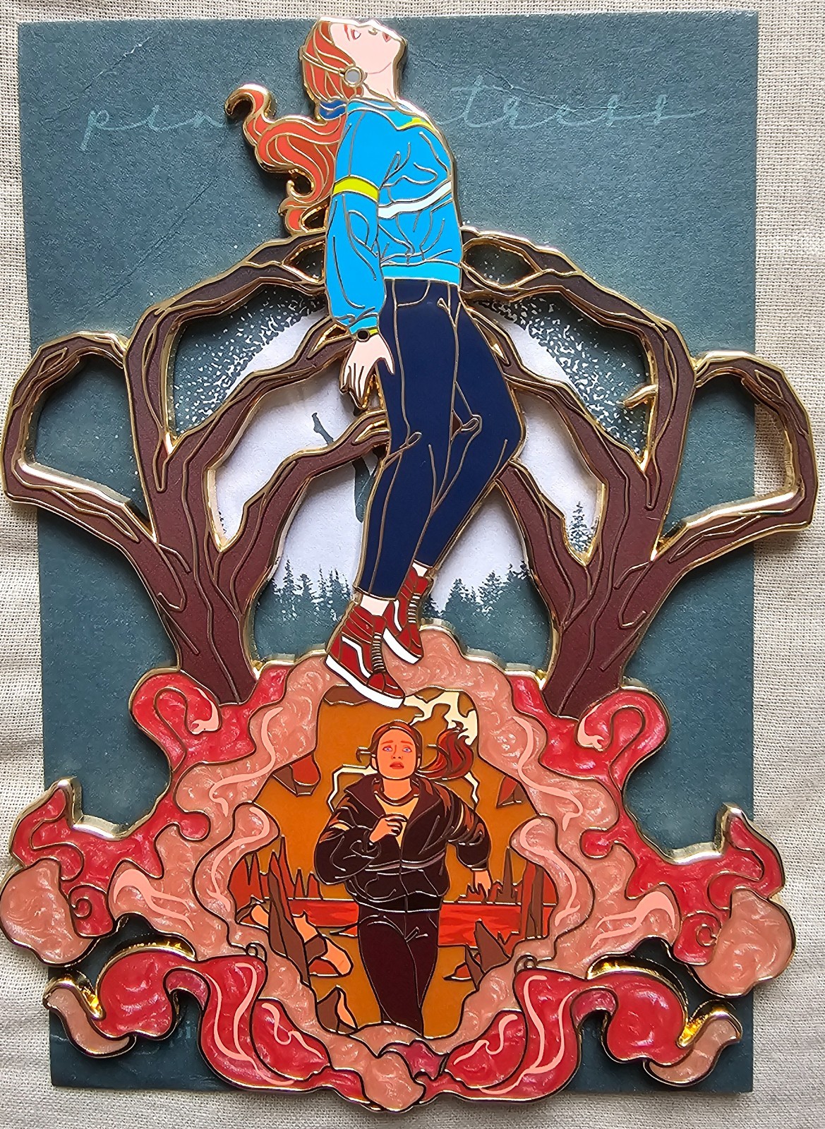 Stranger Things Max Enamel Pin by Pinchantress LE60