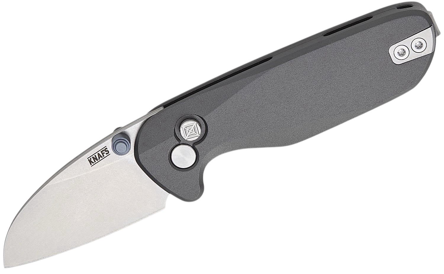 Knafs Knifecenter Exclusive O.C.T. KNAFS-00624 - Gray Ano Alum - Stonewash S35VN