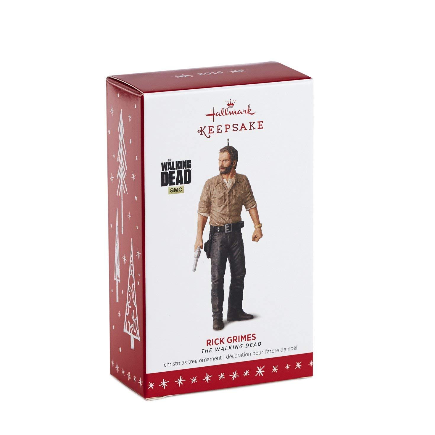 2016 Hallmark Rick Grimes Ornament - The Walking Dead - AMC - Andrew Lincoln