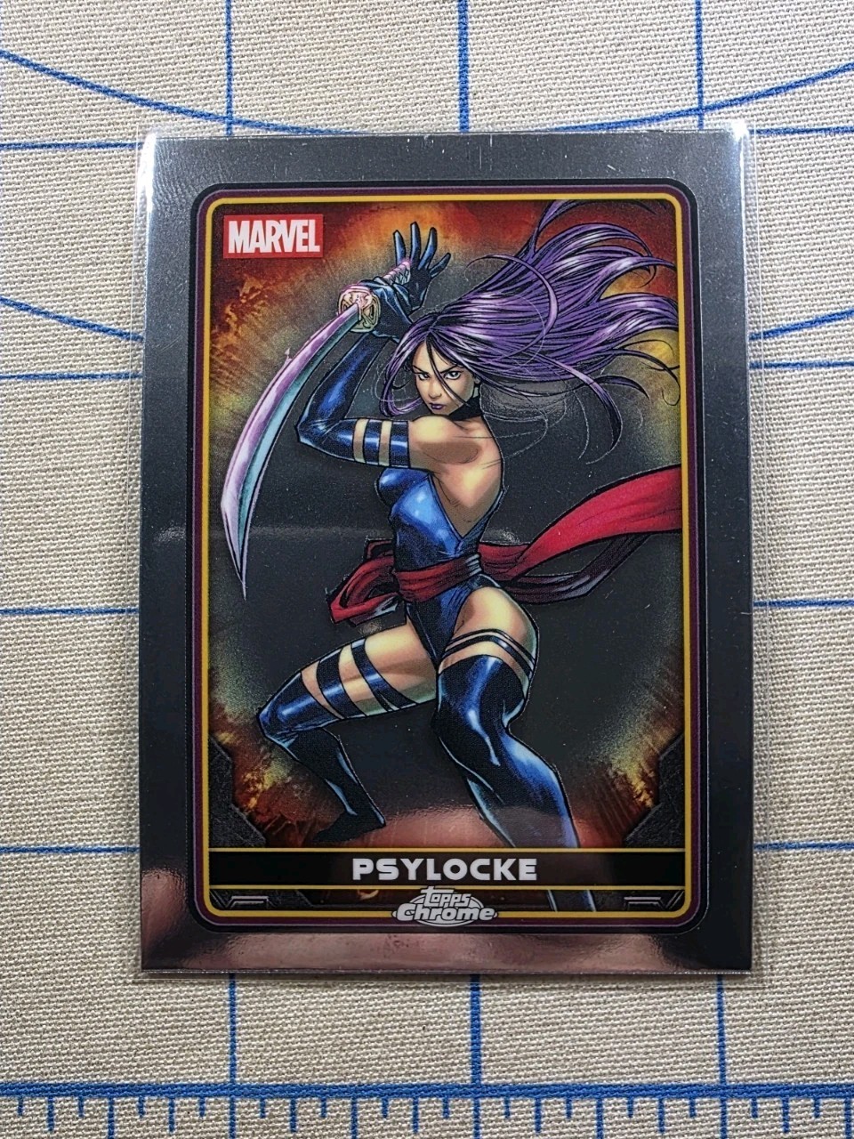 Topps Chrome Marvel Deadpool - Psylocke #8 - Base Card