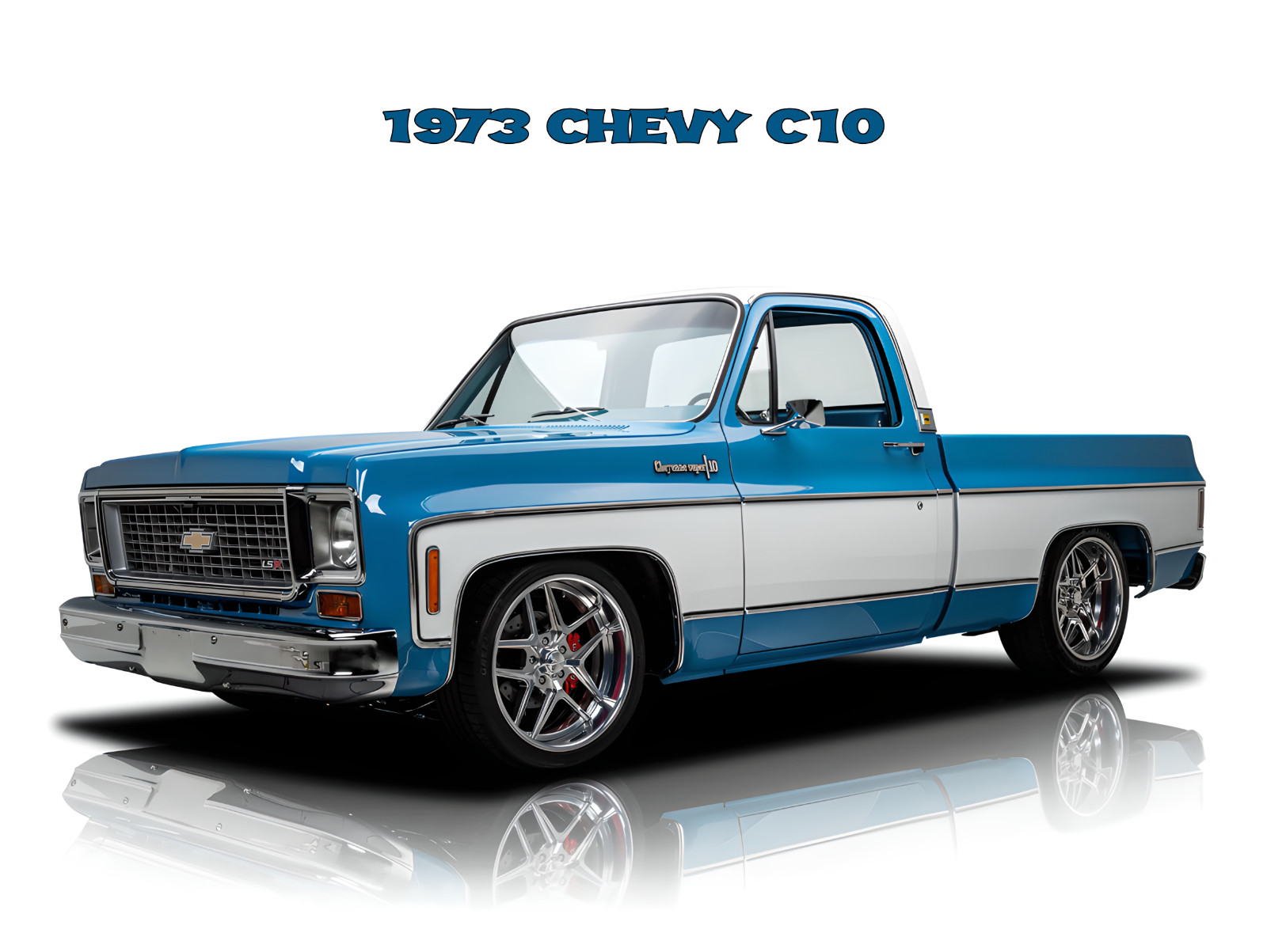 1973 Chevy C10  Metal Sign 9\
