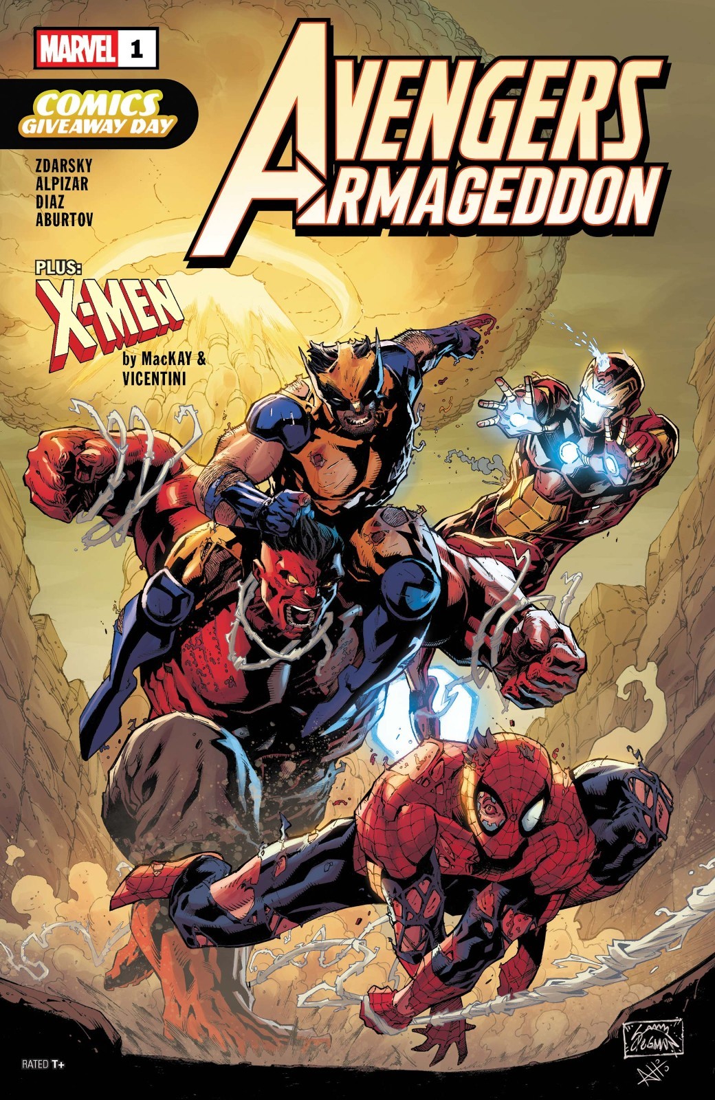 Armageddon / X-Men 1 Free Comic Book Day 2026 FCBD Zdarsky Doom Unstamped New Armageddon / X-Men 1 Free Comic Book Day 2026 FCBD Zdarsky Doom Unstamped New