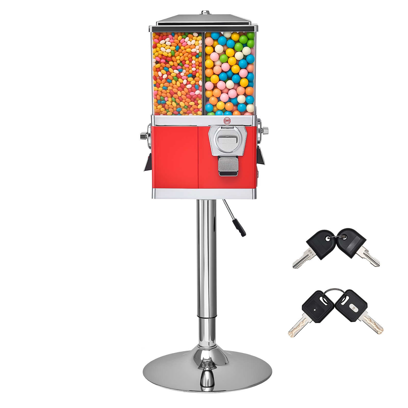 Uimoso Four-Compartment Candy Dispenser for Convenient Snack Distribution