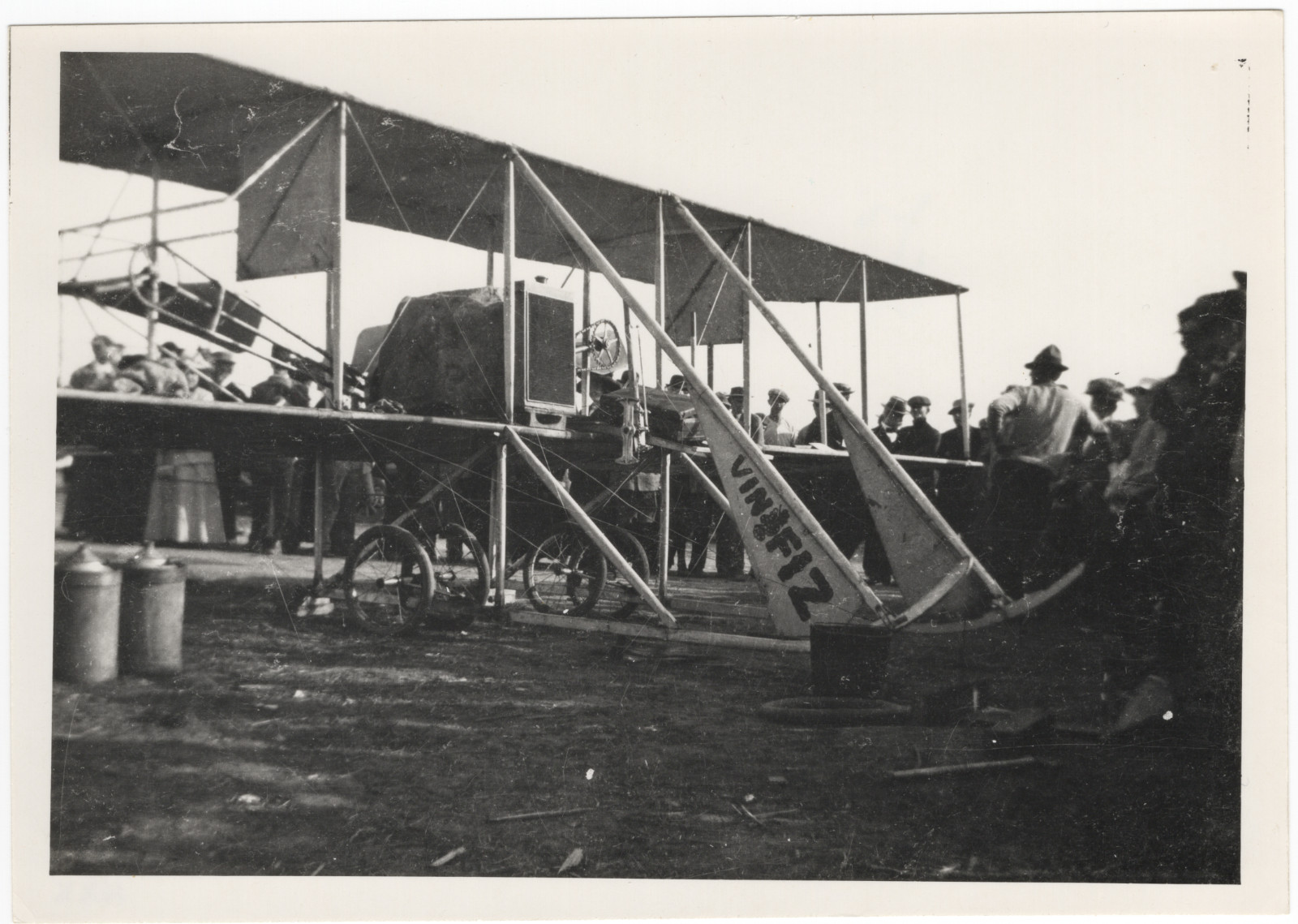 1911 Vin Fiz Cal Rodgers Wright EX Transcontinental Flight Photo 5x7