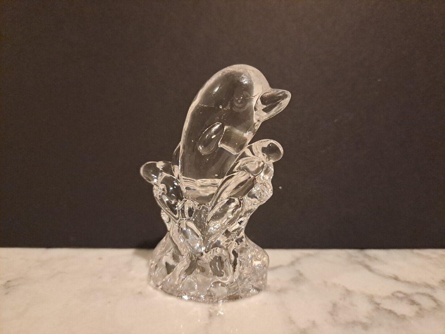 Vintage  Crystal Dolphin from 1990's