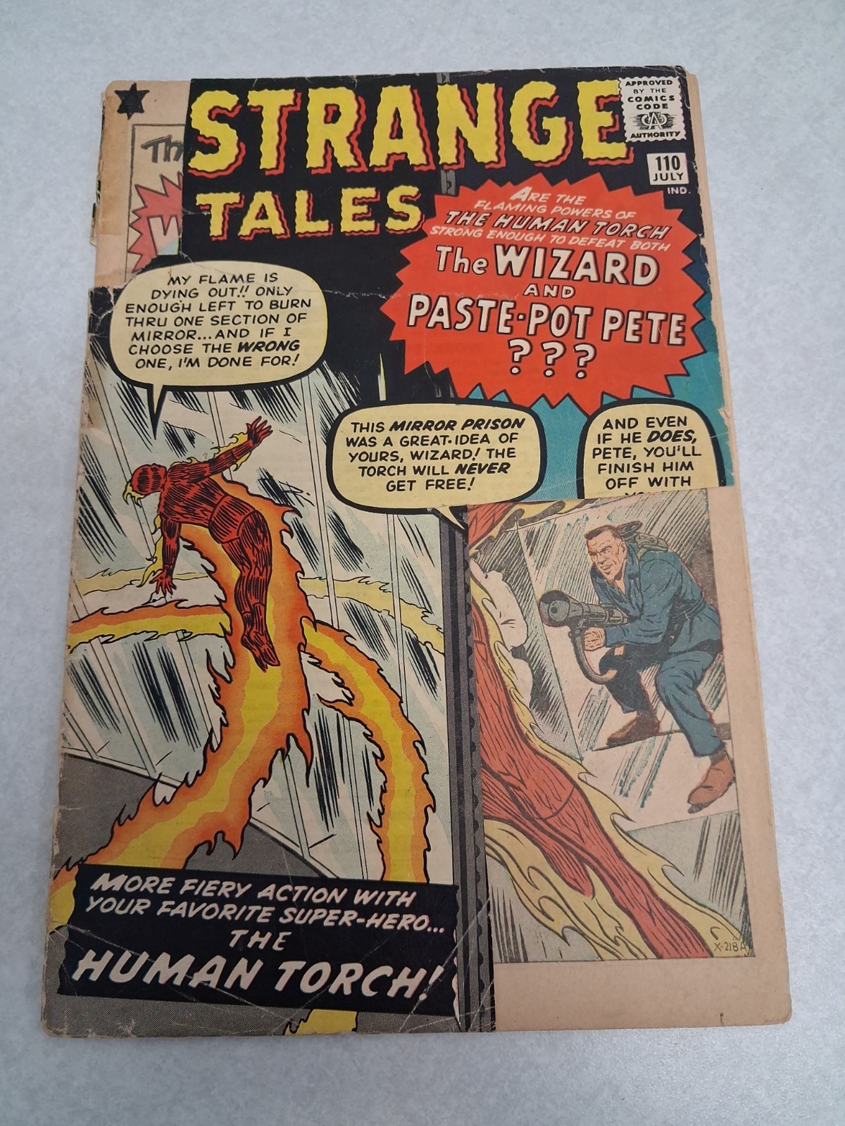 Strange Tales #110 (Marvel Comics June 1963)