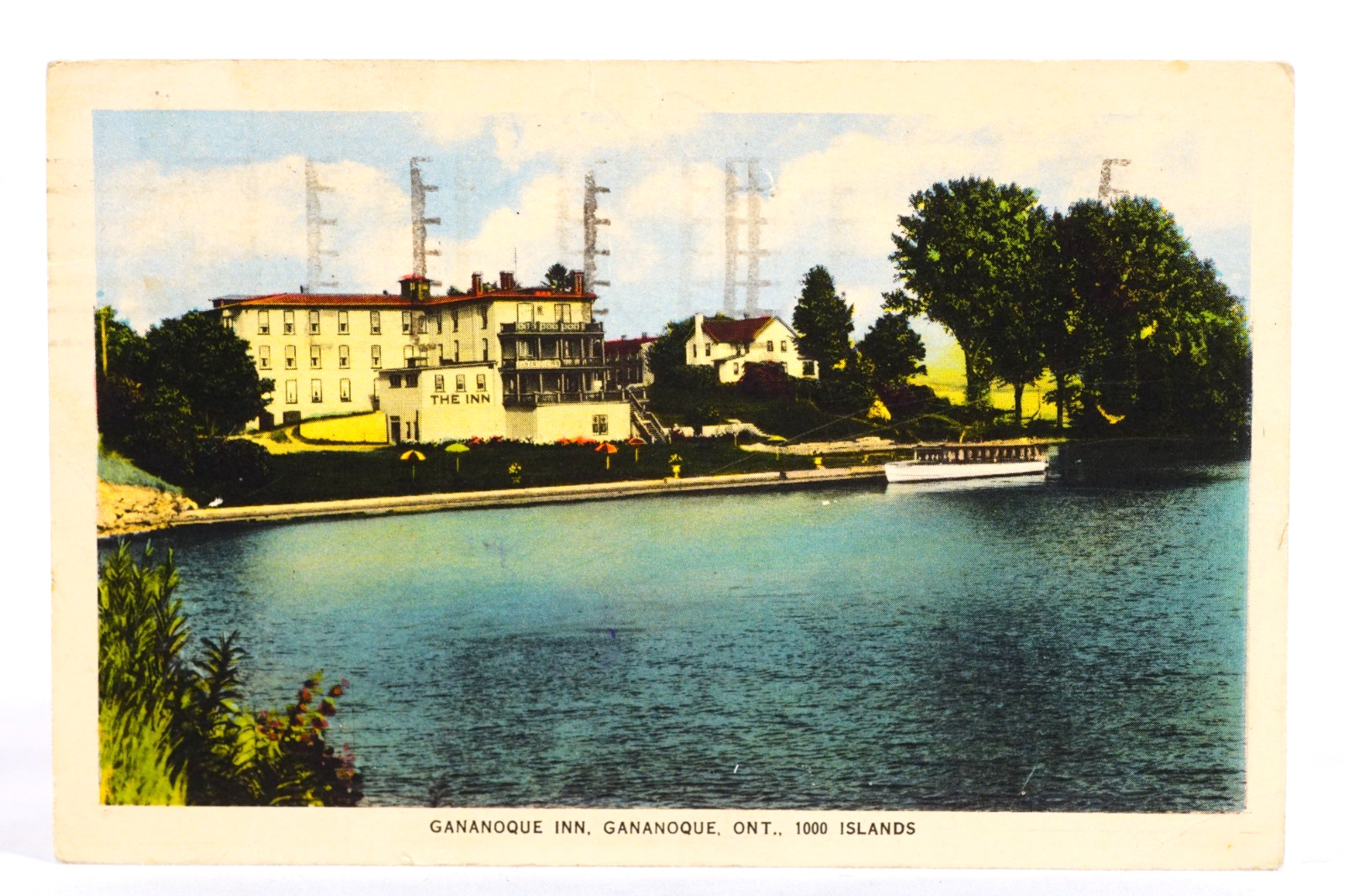 Gananoque Inn Gananoque Ontario Canada Vintage Postcard Architecture