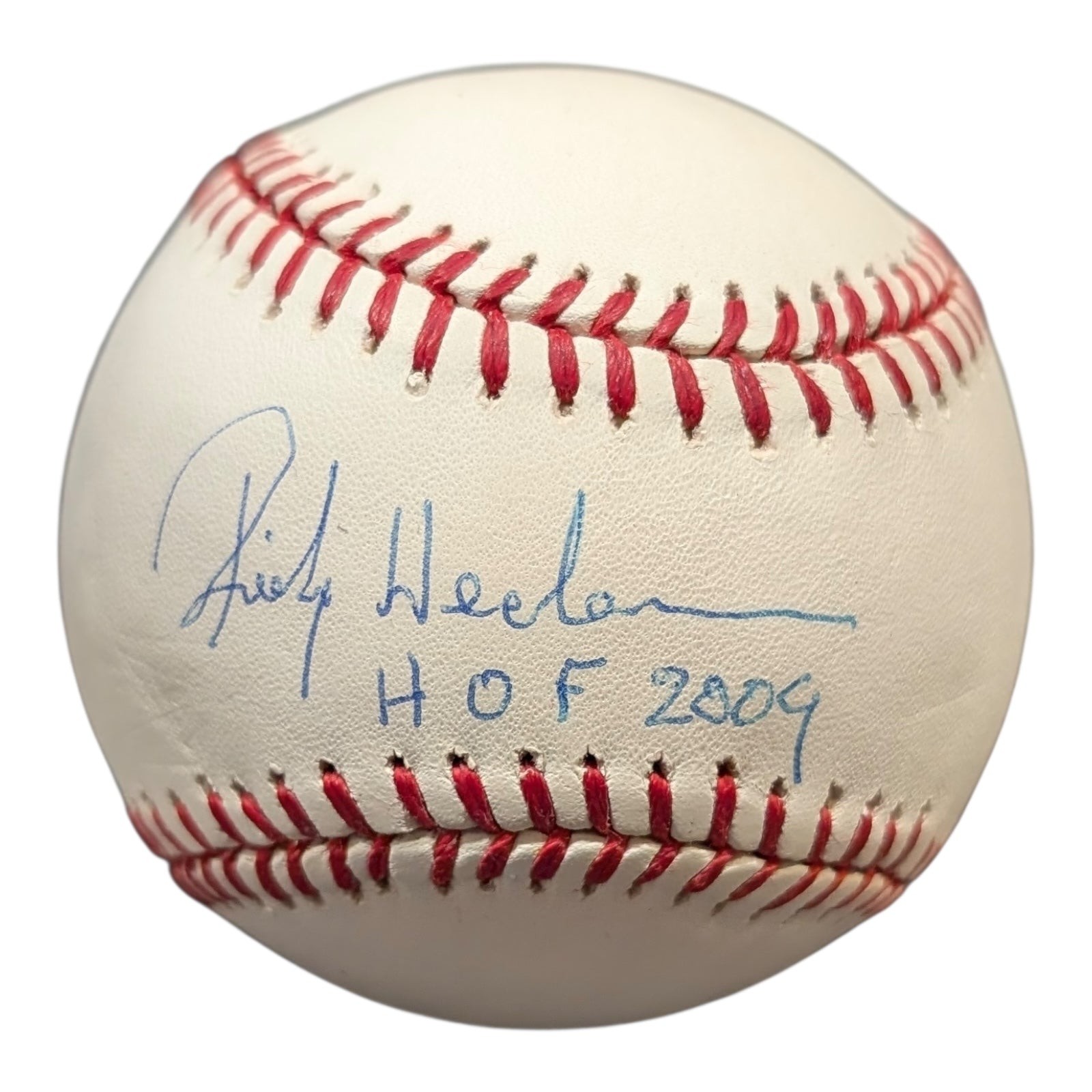 Rickey Henderson Autographed MLB Baseball w/ \ Rickey Henderson Autographed MLB Baseball w/ \
