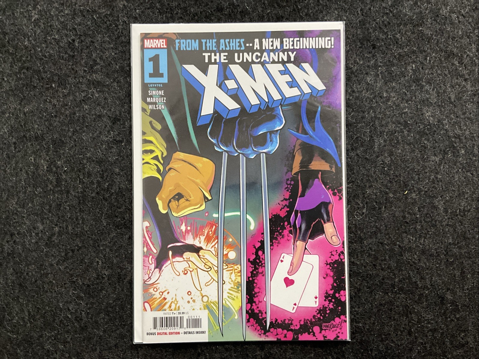 The Uncanny X-Men #1 LGY #701 ~ 1st Print ~ Marvel Comics 2024 🔑 1st cameo team