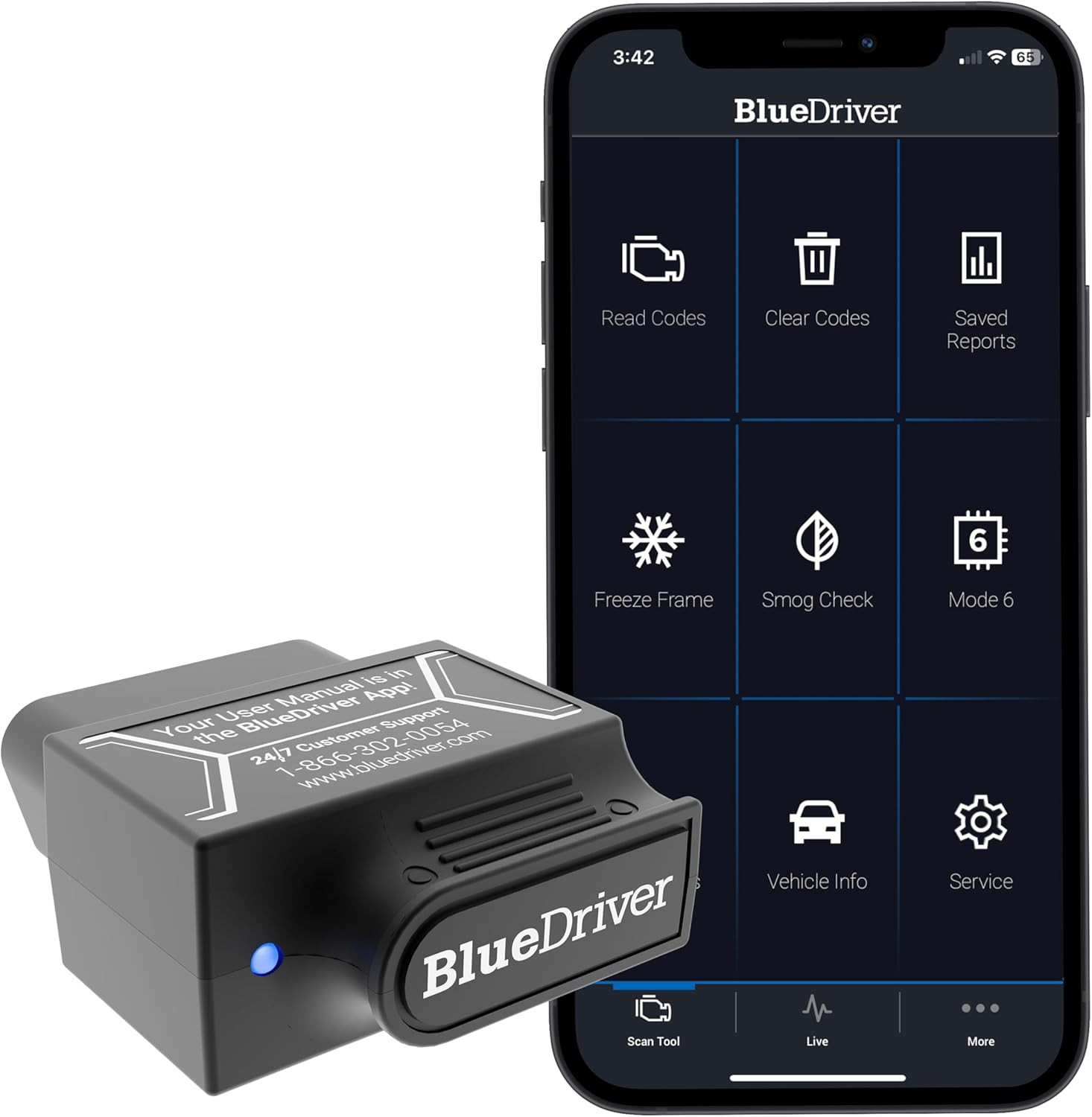 OBD2 Scanner Bluetooth, No Subscription, ABS SRS TPMS OBD2 Scanner Bluetooth, No Subscription, ABS SRS TPMS