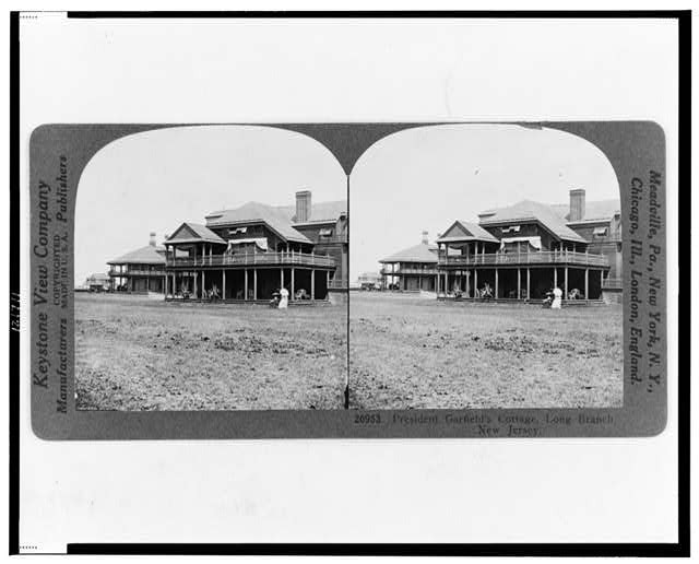 President Garfield\'s cottage, Long Branch, New Jersey Old Photo