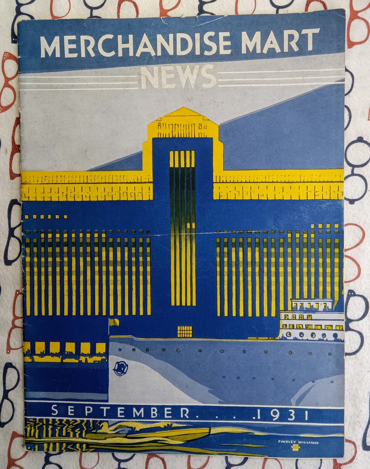 Merchandise Mart News September 1931 Vol 1 #2 Chicago IL Newsletter Art Deco