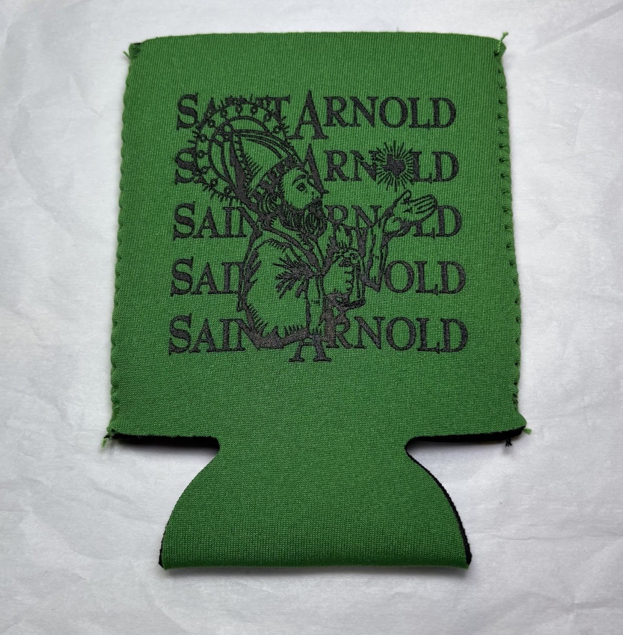 NEW‼ Saint Arnold Brewery Houston Texas Green Beer Can Koozie Coozie Huggie