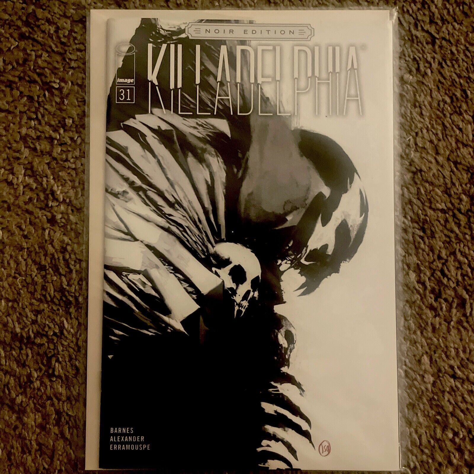 Killadelphia #31 Noir Edition Variant Cover 2023 -NM -Spawn Cover beautiful Book