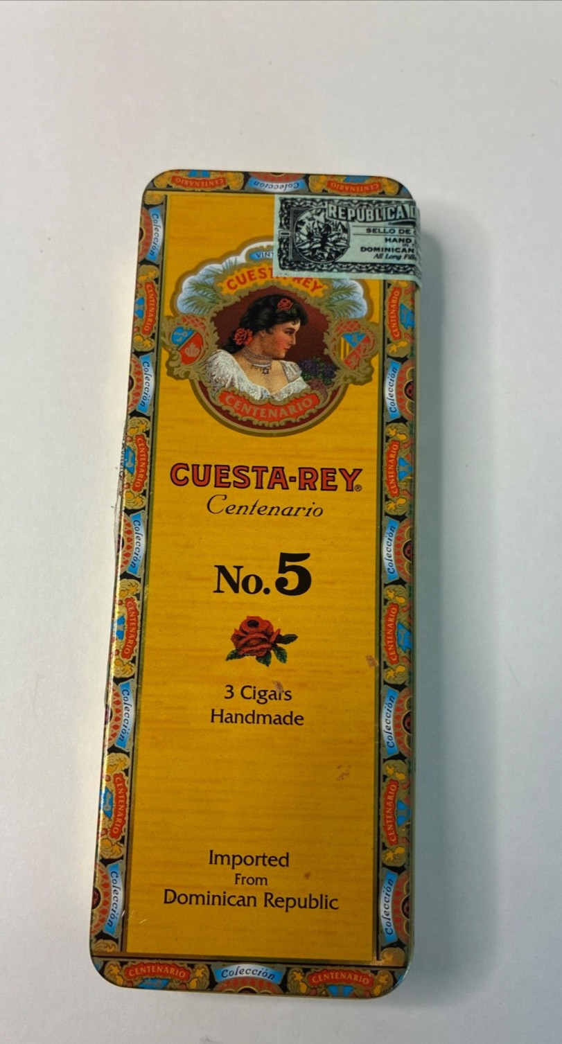 Vintage Cuesta-Rey Cigar Tin No.5