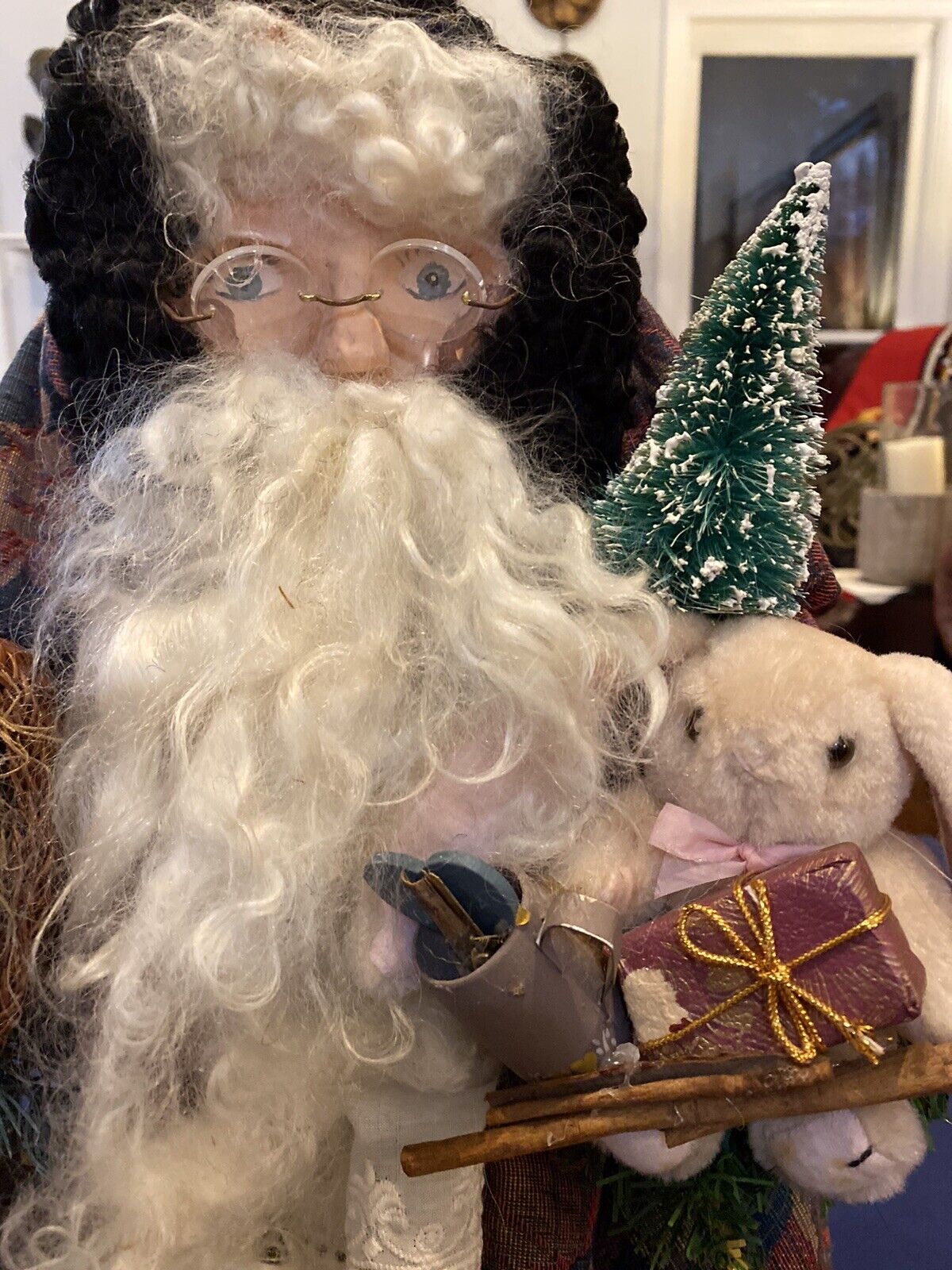 1972 “REFLECTIONS IN TIME” ORIGINAL SANTA #133/300, Saks 5th Ave. 50 Yrs. 19”
