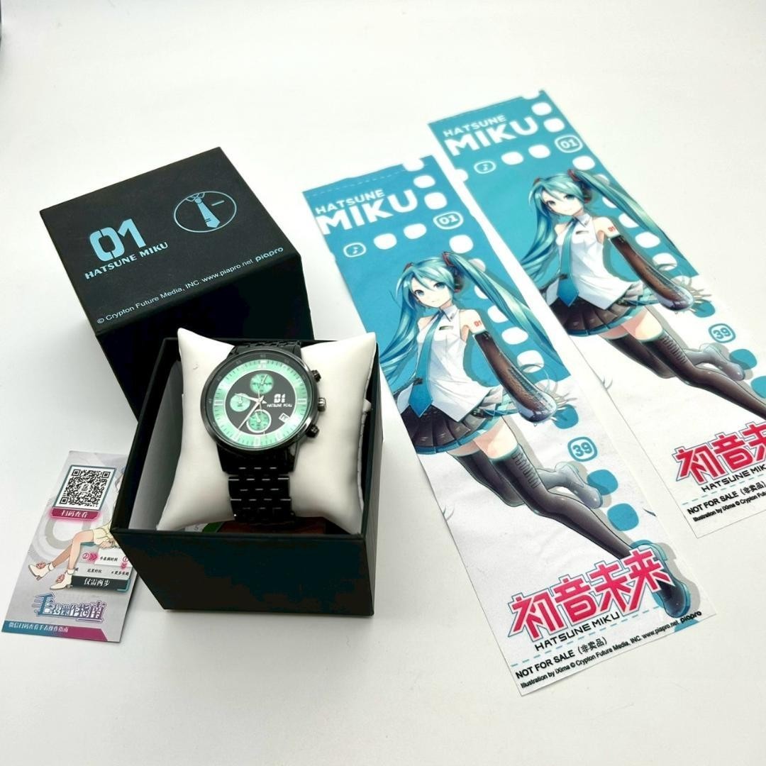 Hatsune Miku Chronograph Men\'s Watch – Overseas Limited Model by XINGYUNSHI