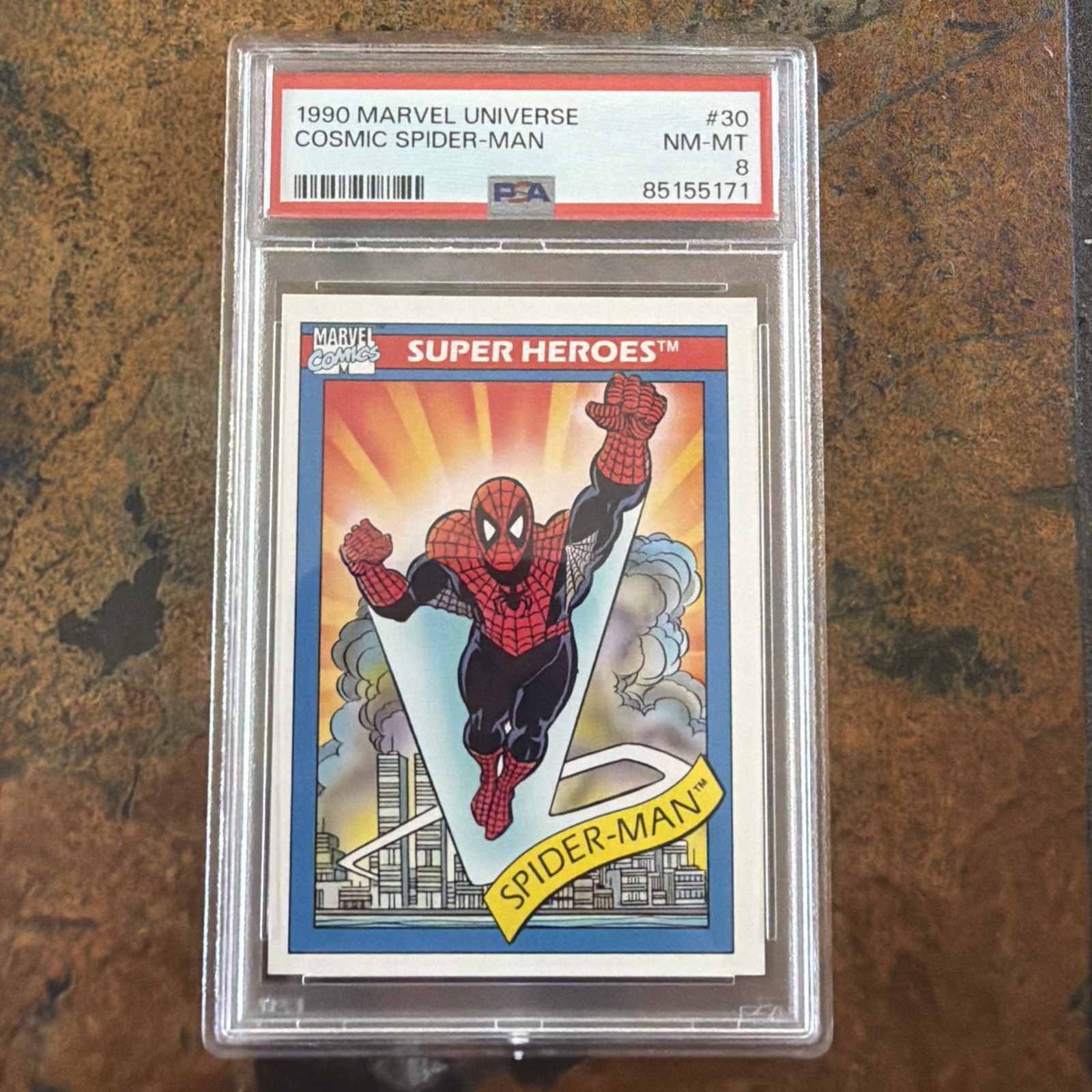 Cosmic Spider-Man - 1990 Impel Marvel Universe #30