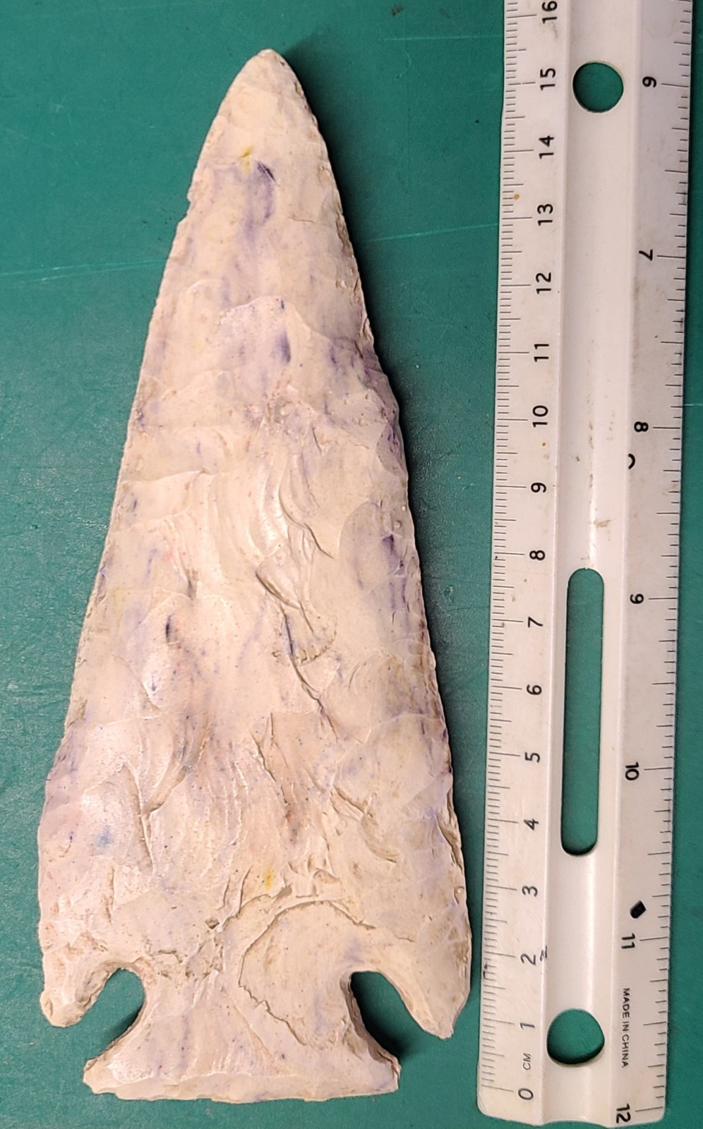 Native American 6” Spear Head Arrowhead Authentic Perfect Condition Large 