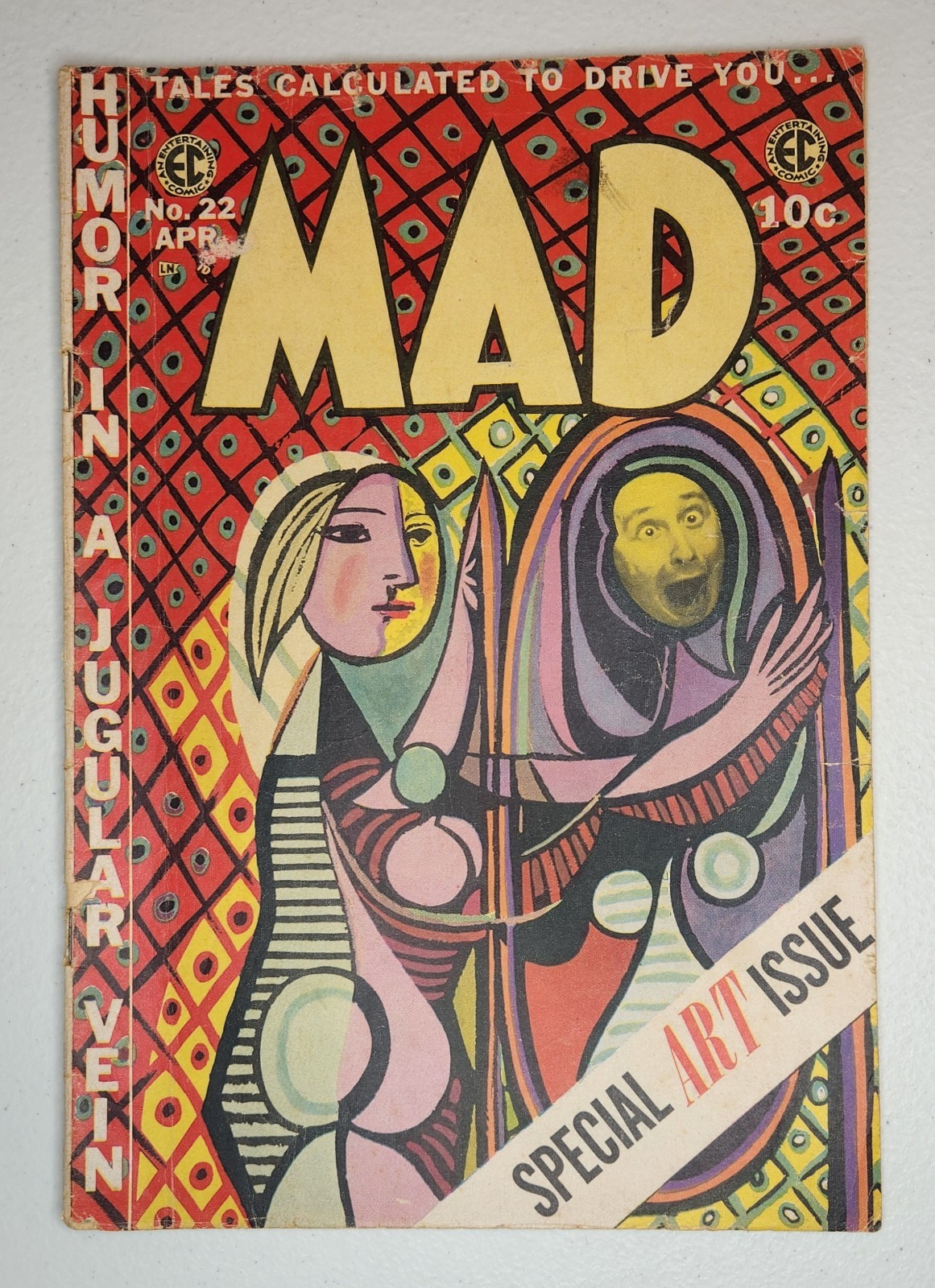 MAD MAGAZINE #22 April 1955 EC Comics Special Art Issue Will Elder Fair Raw