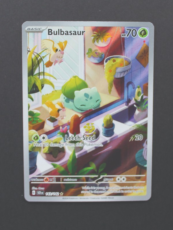Bulbasaur 143/142 - Stellar Crown Pokemon TCG - LP Bulbasaur 143/142 - Stellar Crown Pokemon TCG - LP