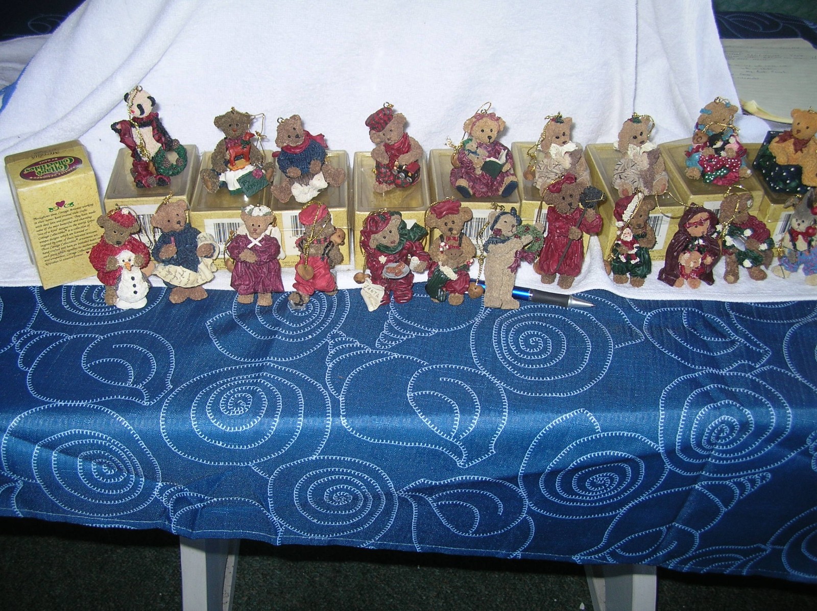 Vintage Figurine By Ganz 1995 Cottage Collectible\'s 21 ornament\'s. All Brand NEW
