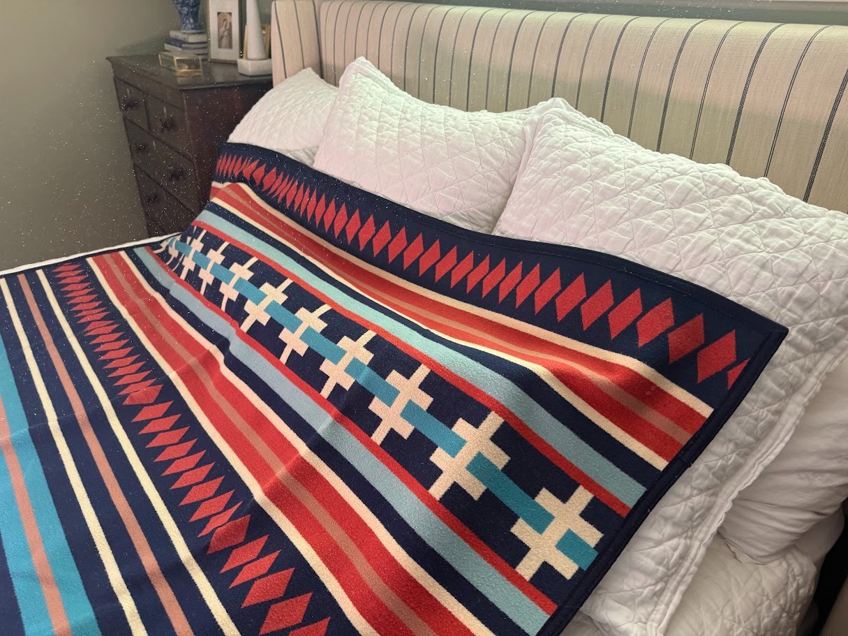 Vintage Pendleton American Indian College Fund Blanket 