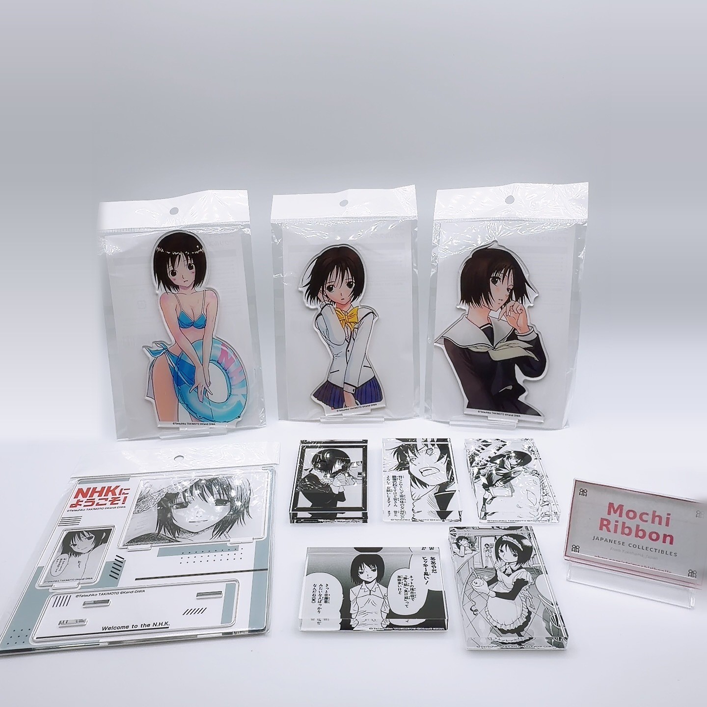 Welcome to the NHK Misaki Nakahara Acrylic Stand Block Diorama Set of 9 Pop Up