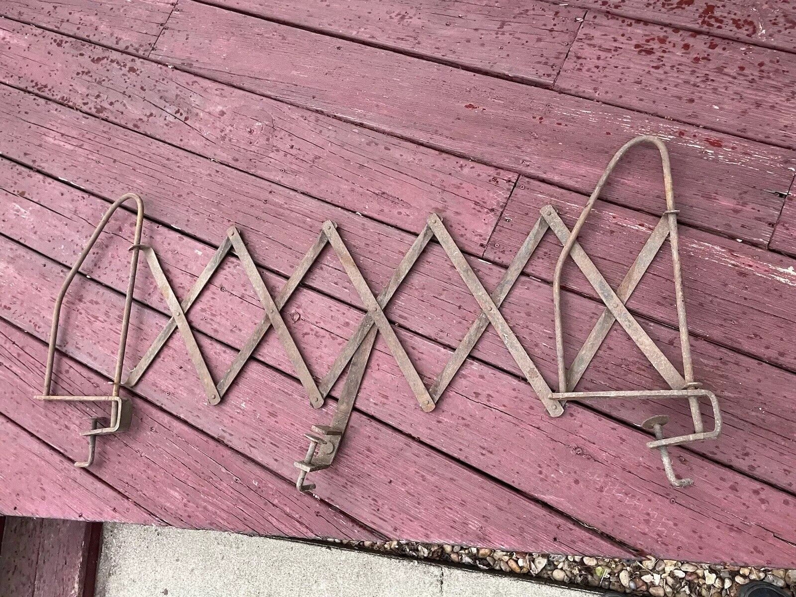 Antique Automobile Running Board Luggage Rack Accessory Model T