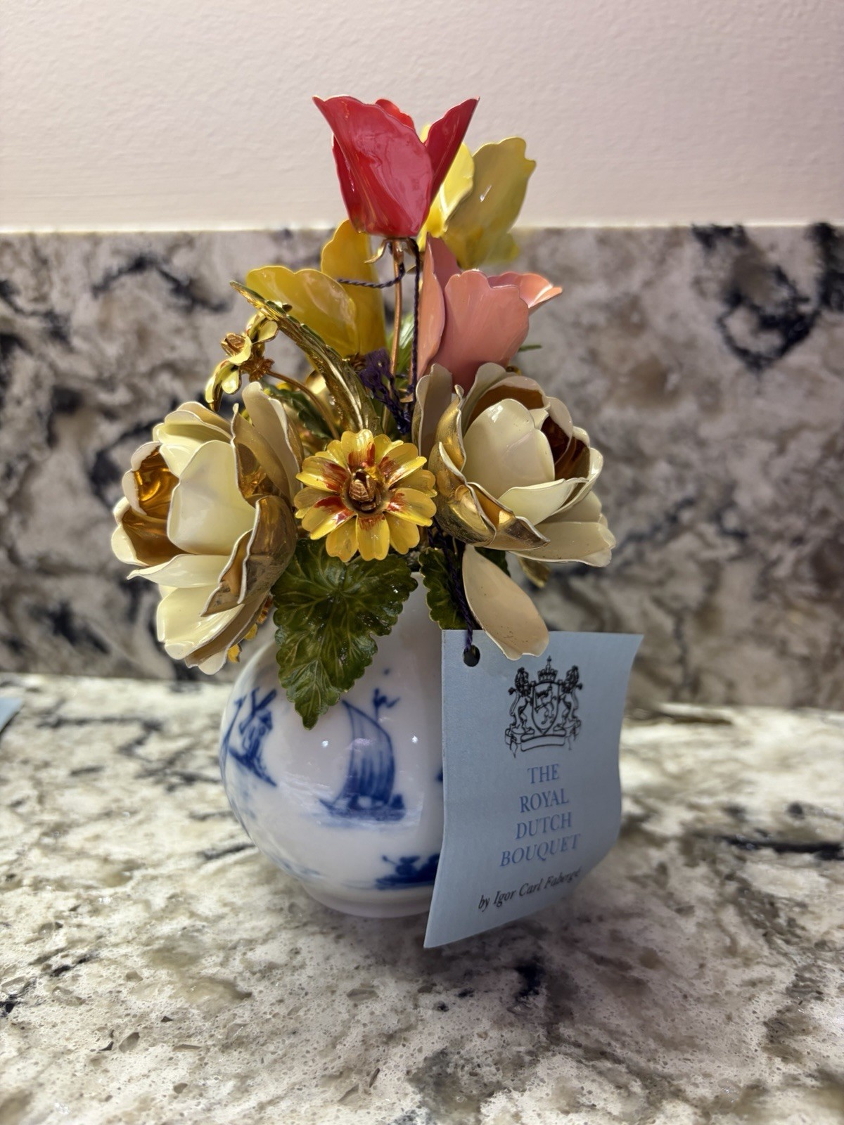 Royal Dutch Bouquet By Igor Carl Fabrege Franklin Mint