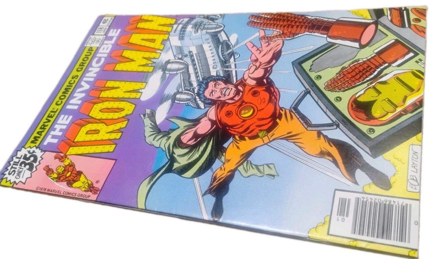 Iron Man 118 1979 1st App Of James Jim Rhodes Newsstand Marvel Key 8.5VF/9.0NM