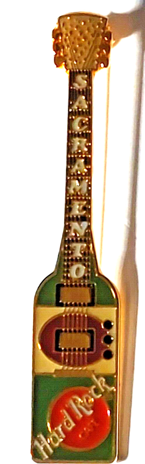 Hard Rock Cafe Sacramento California Guitar Pin (070723)