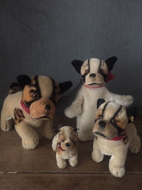 Steiff Boullie set of 4 #a1a48b