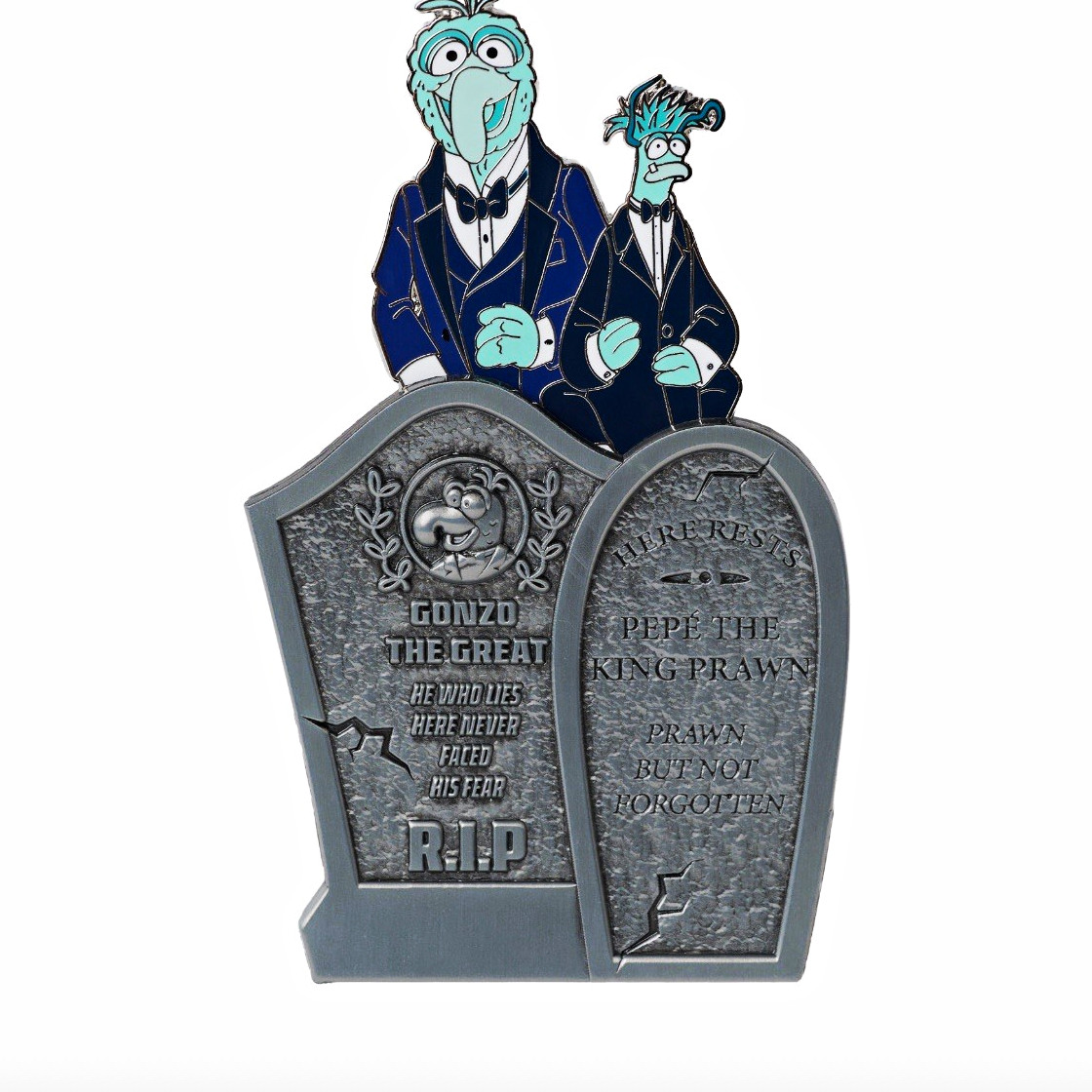 MOG Disney Muppets Haunted Mansion Gonzo the Great & Pepe Slider Pin LE 750