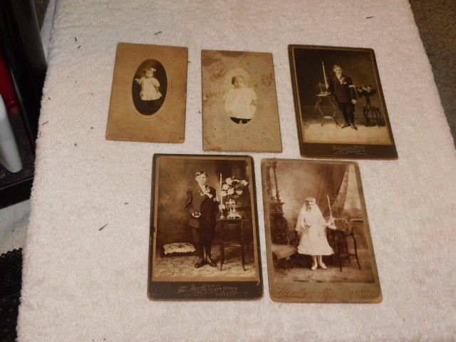 71 ORIGINAL VARIOUS VINTAGE PICTURES / PHOTOS FROM A CHICAGO ESTATE